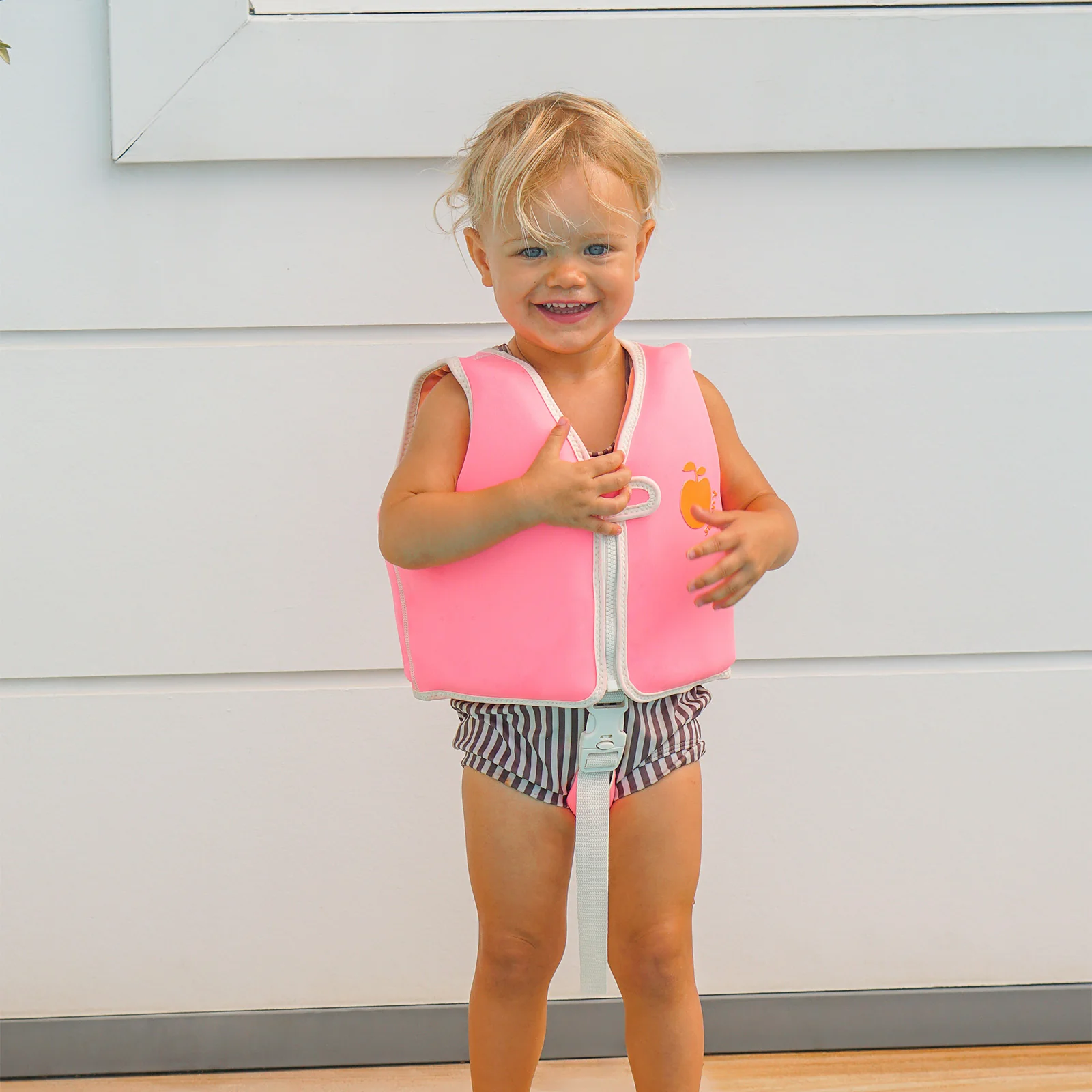 Sunnylife Kids Swim Vest - Poppy Peach - Image 4
