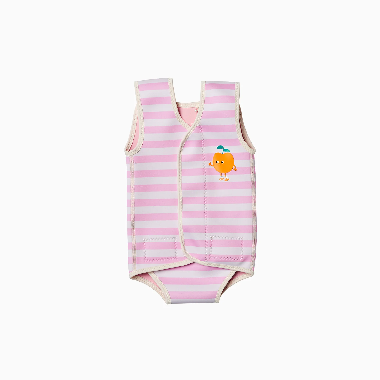 Sunnylife Natural Rubber Baby Wetsuit - Poppy Peach - Image 2