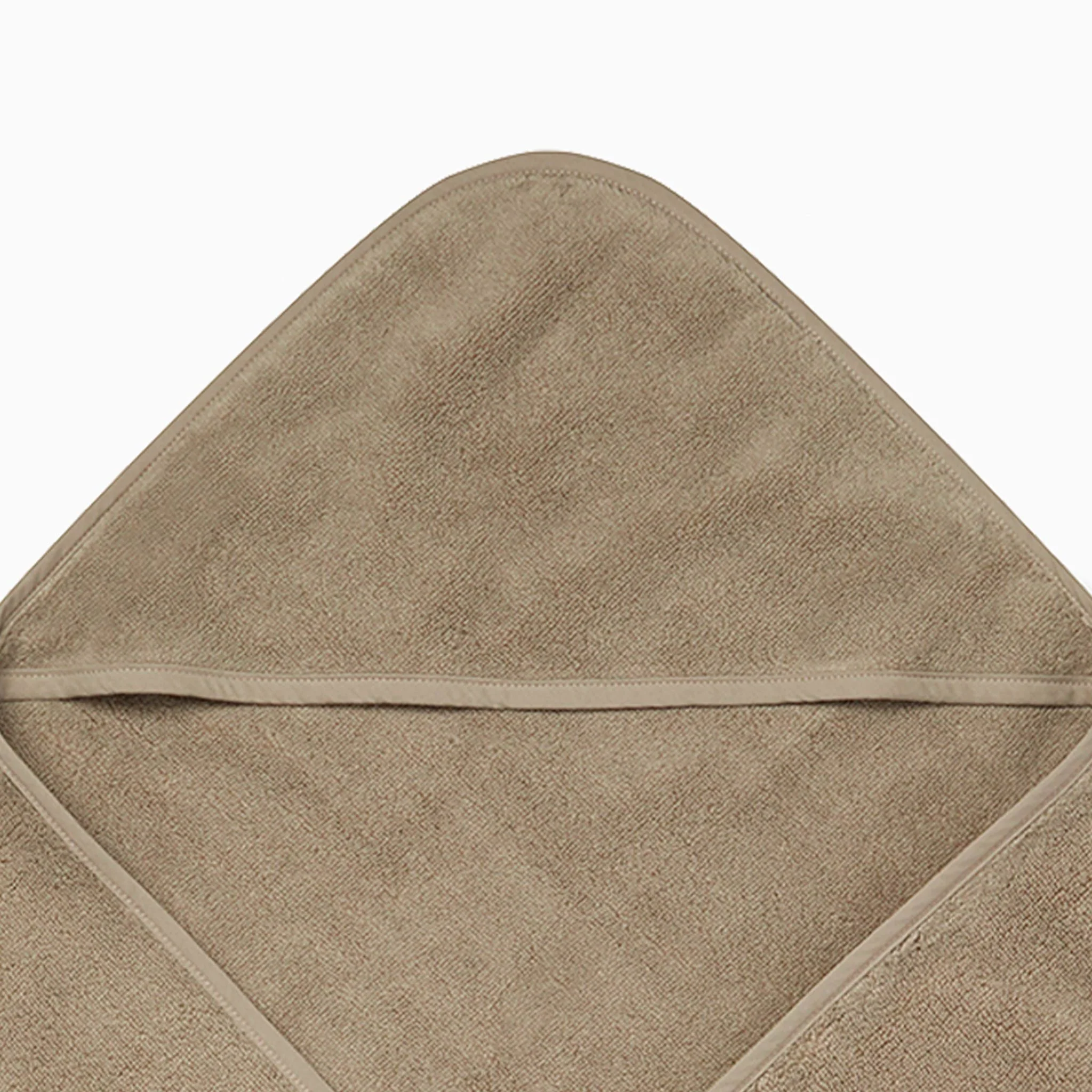 Taupe Hooded Baby Bath Towel - Image 4