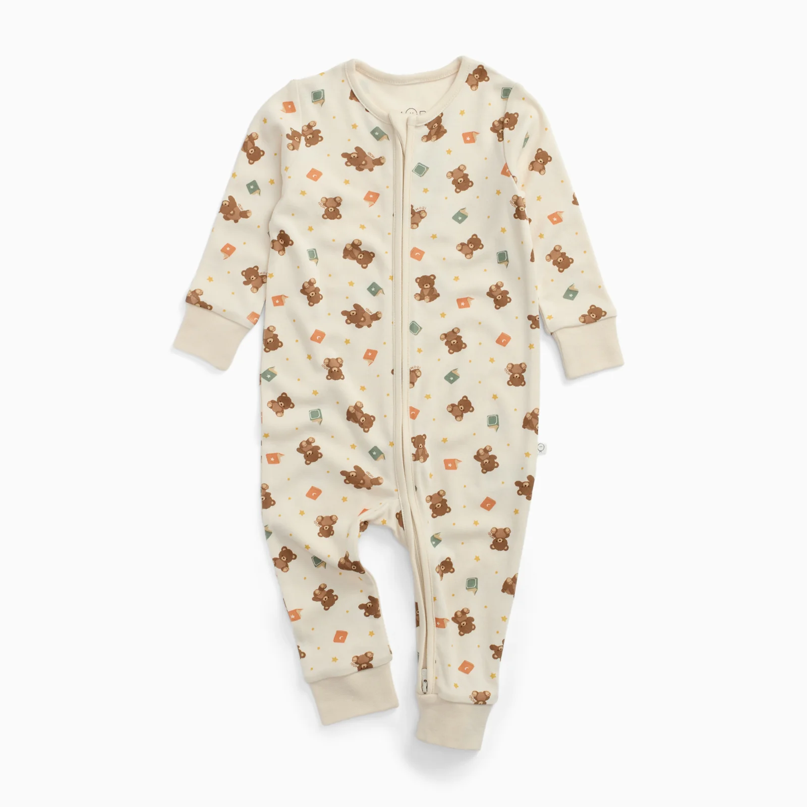 Teddy Bear Clever Zip Sleepsuit - Image 4
