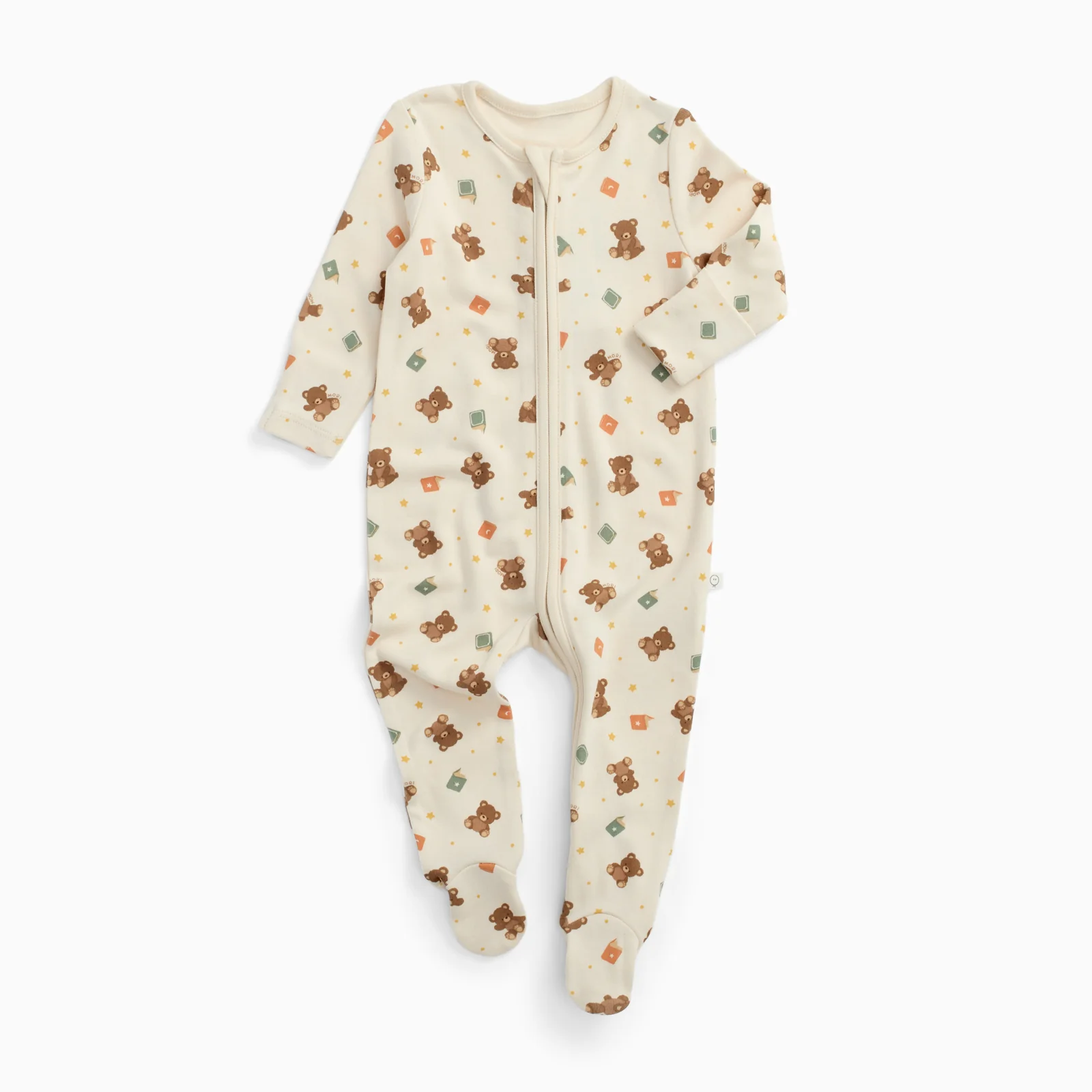 Teddy Bear Clever Zip Sleepsuit - Image 3