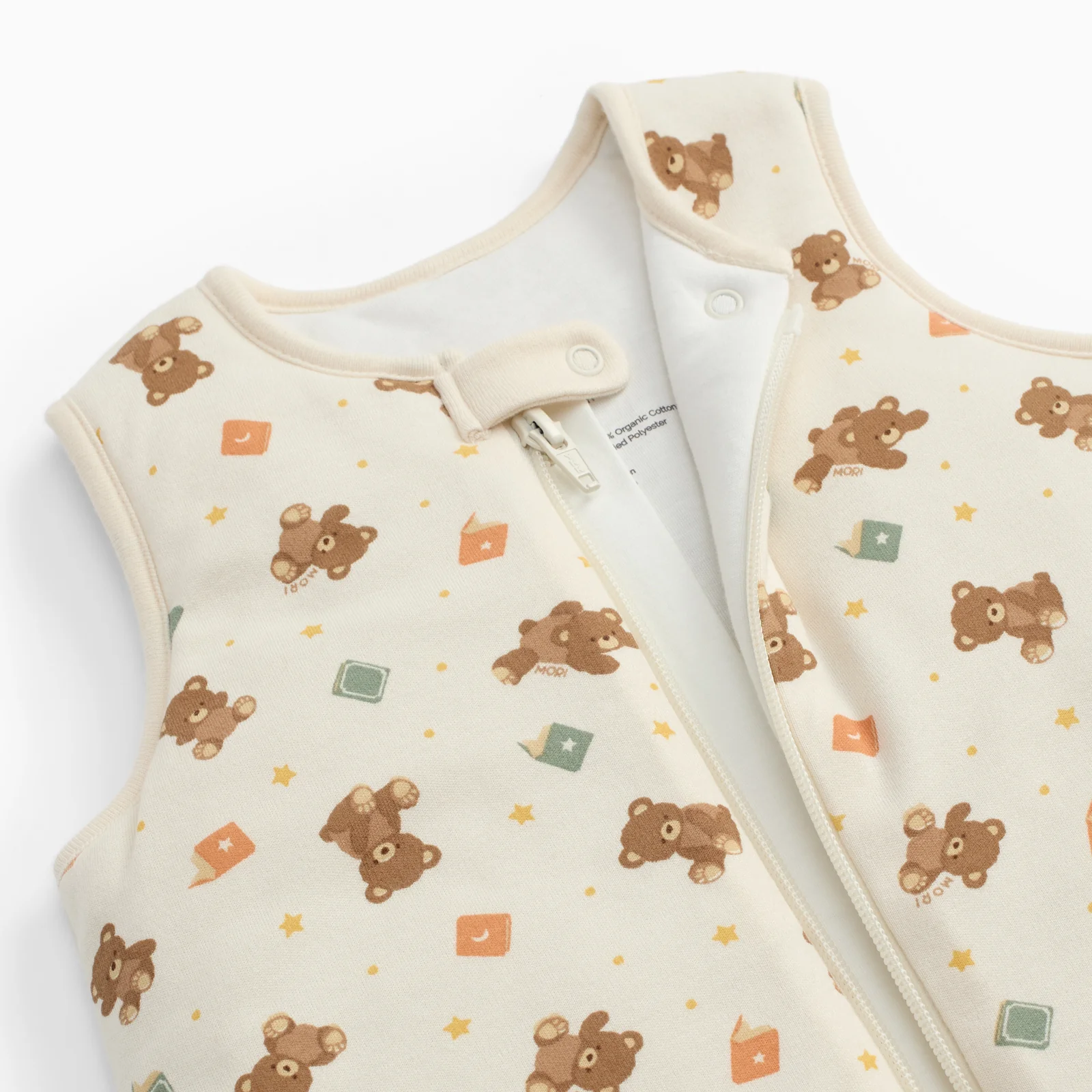 Teddy Bear Front Opening Sleeping Bag 2.5 TOG - Image 2