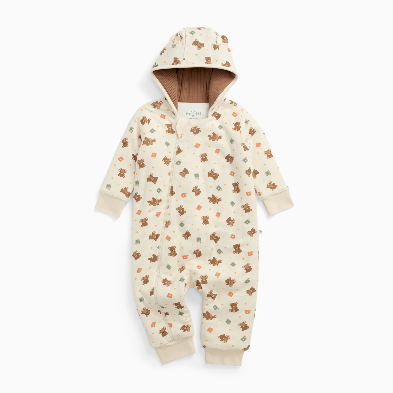 Teddy Bear Print Pramsuit - Image 4