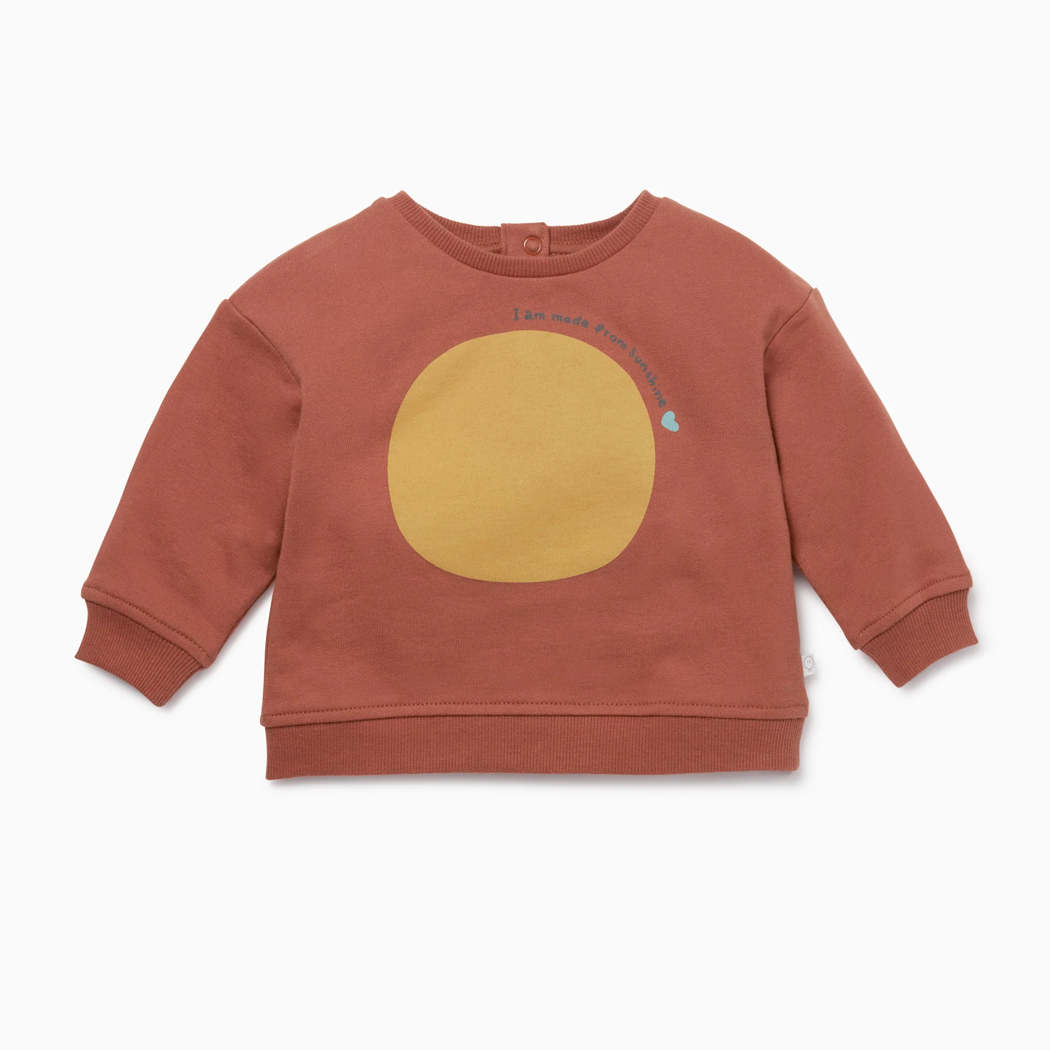 Terracotta and Caramel Sweatshirt & Jogger Set - Image 2