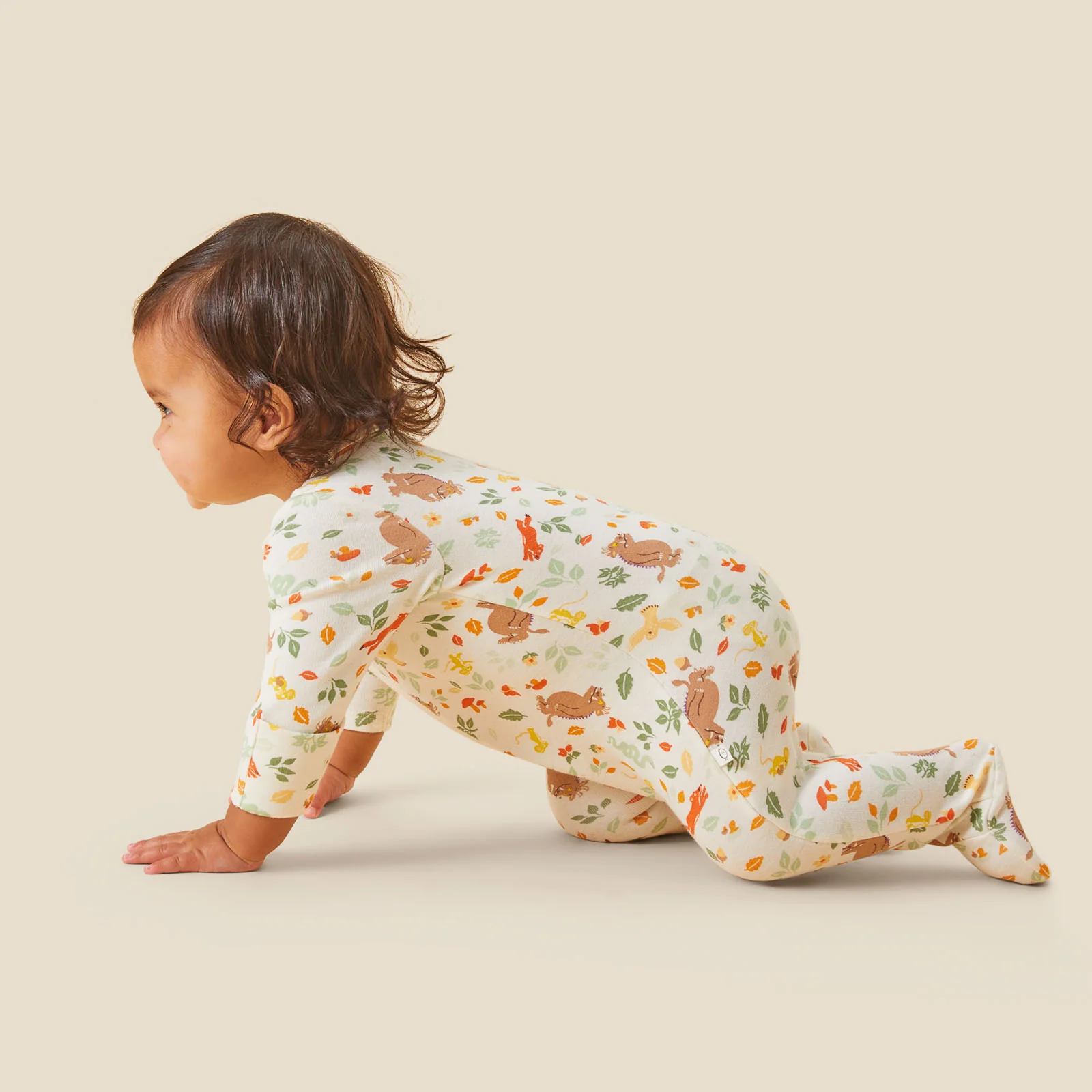 Gruffalo Woodland Clever Zip Sleepsuit - Image 3
