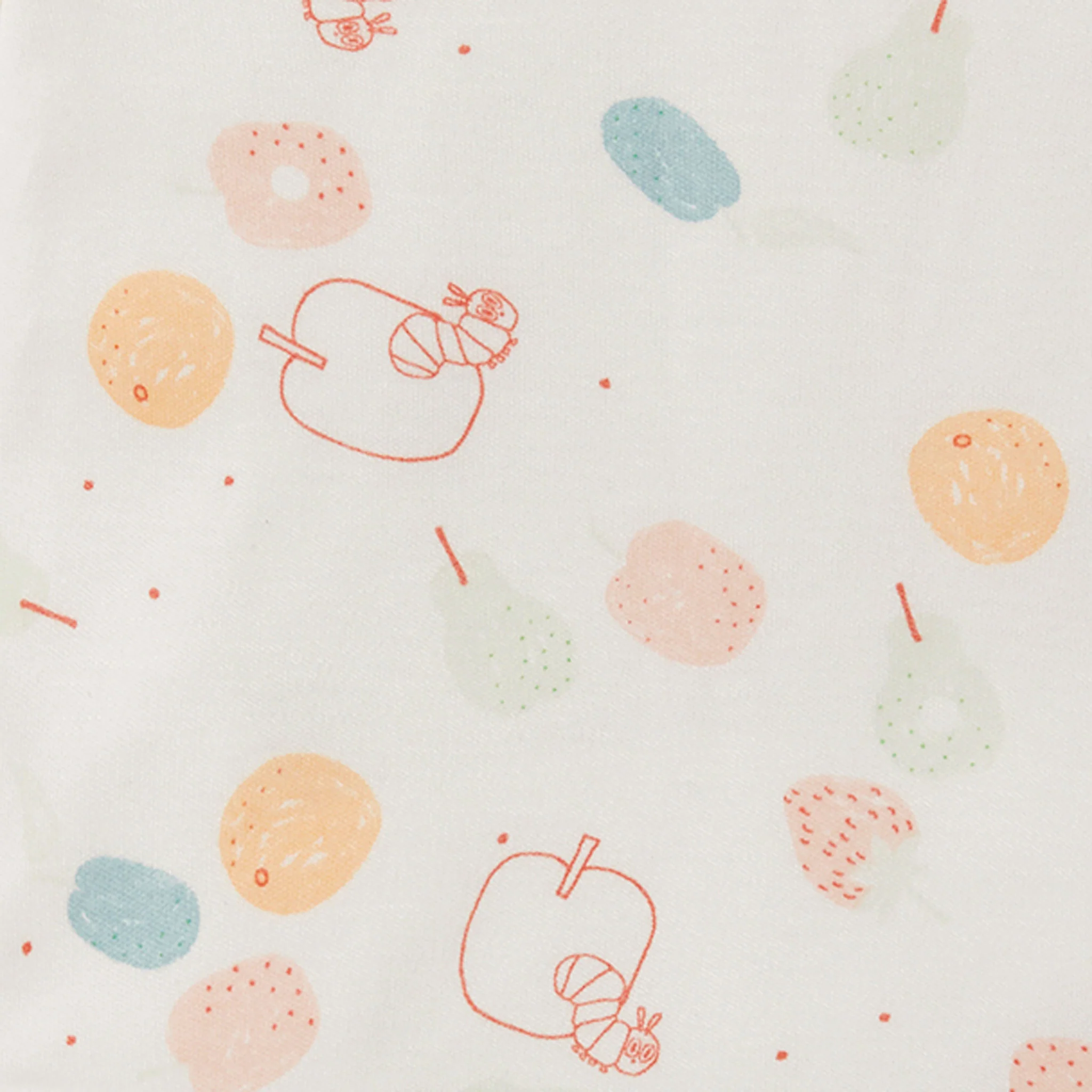The Very Hungry Caterpillar Printed Zip-Up Sleepsuit - Image 3