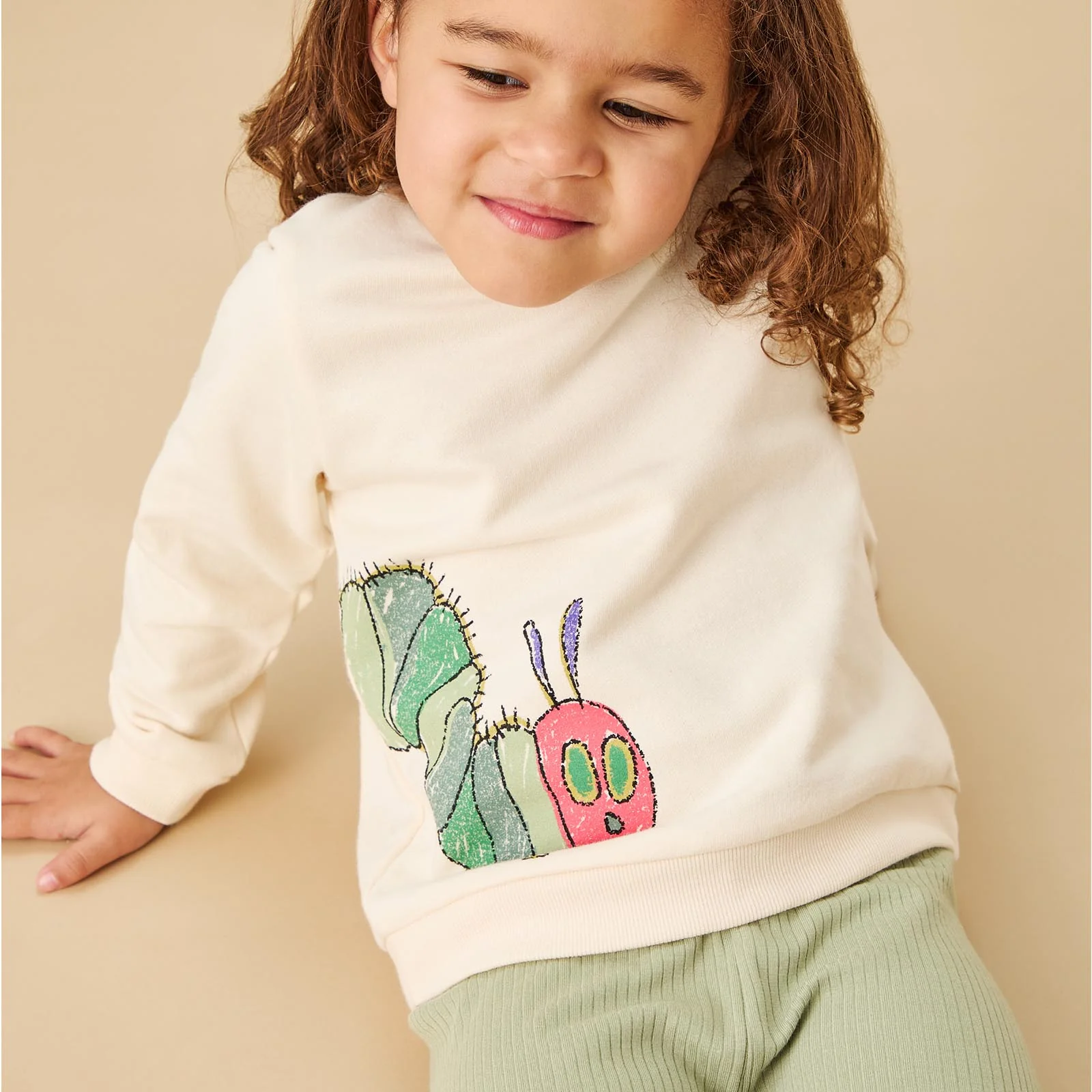 The Very Hungry Caterpillar Sweatshirt & Leggings Outfit