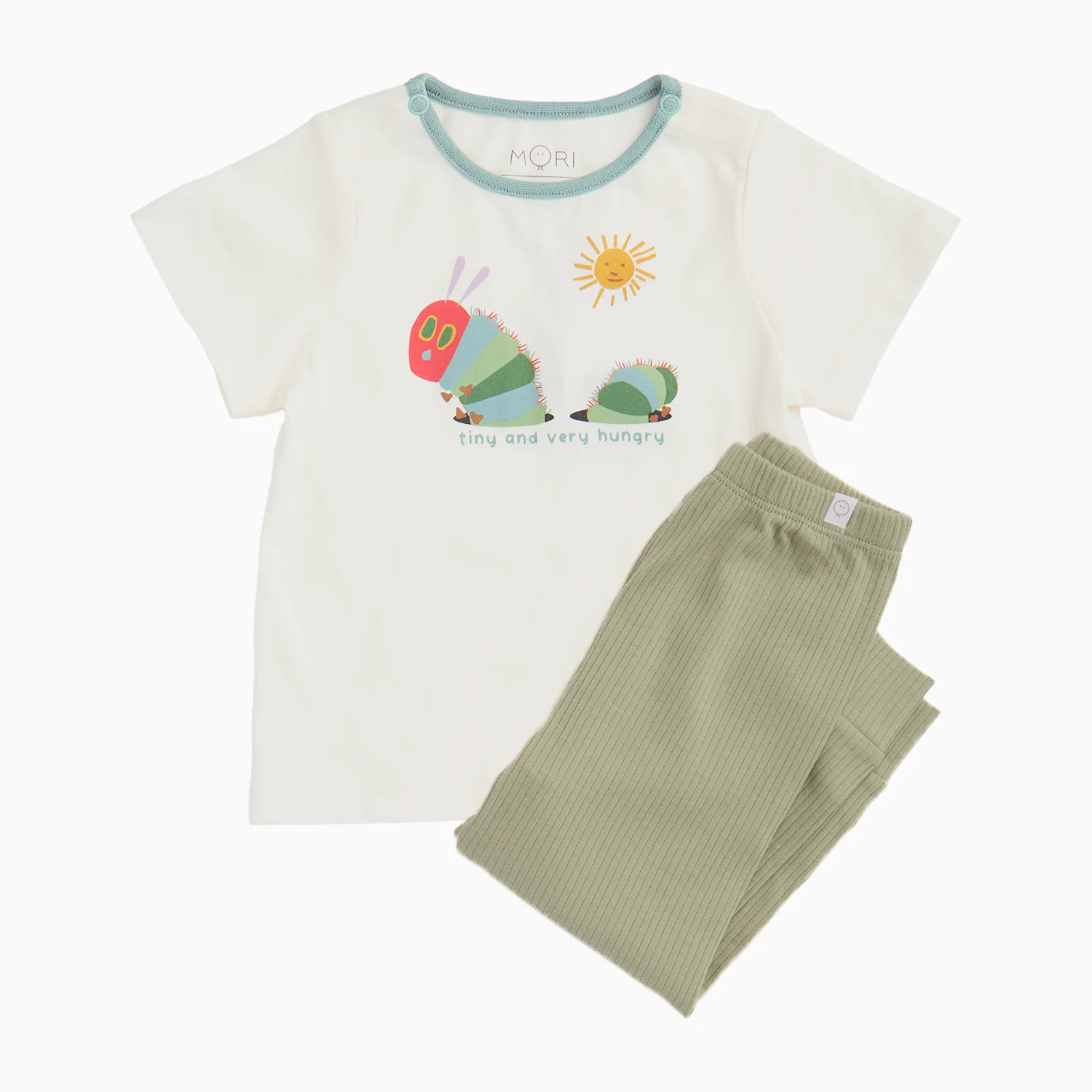 The Very Hungry Caterpillar T-shirt & Ribbed Leggings Outfit - Image 2