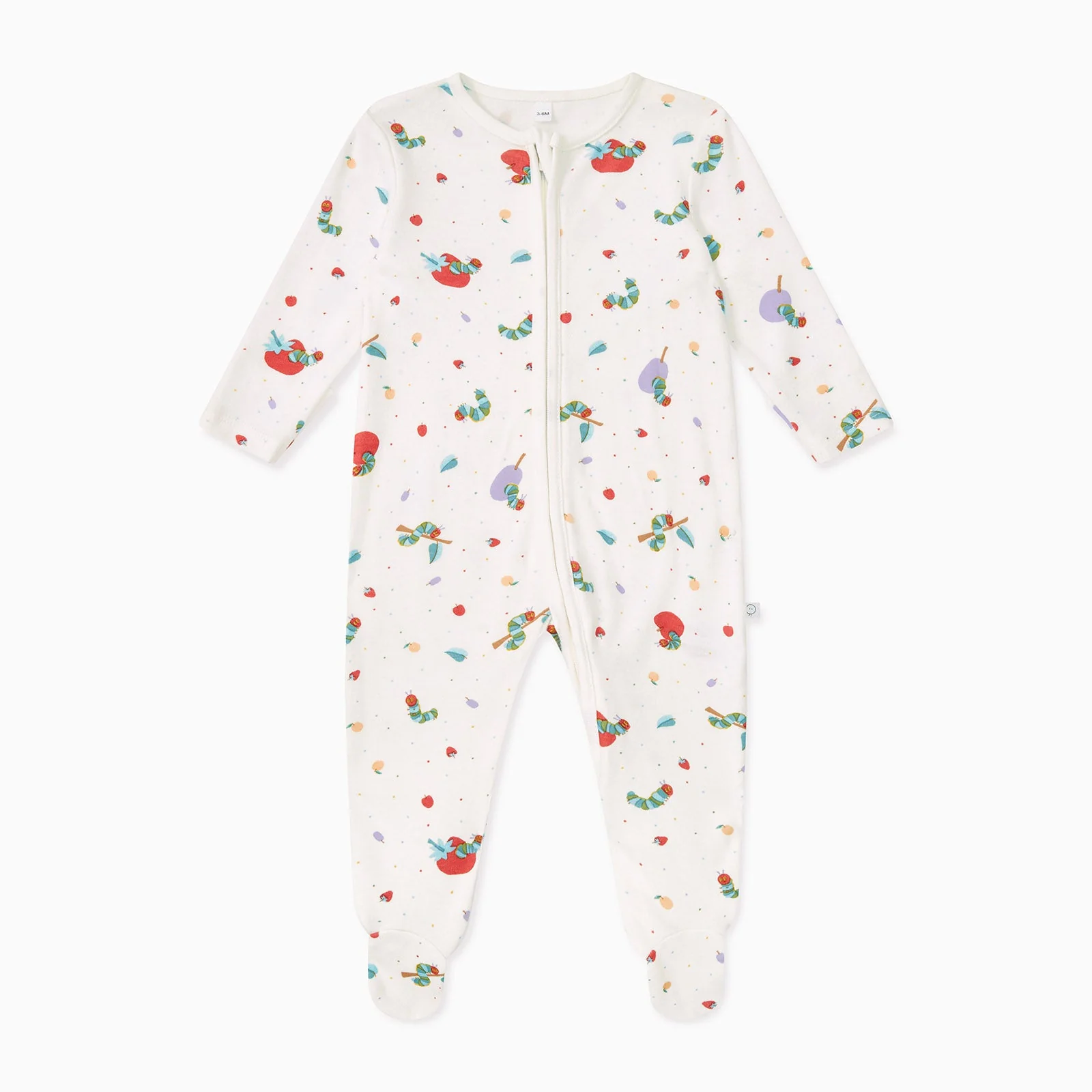 The Very Hungry Caterpillar Clever Zip Sleepsuit - Image 3