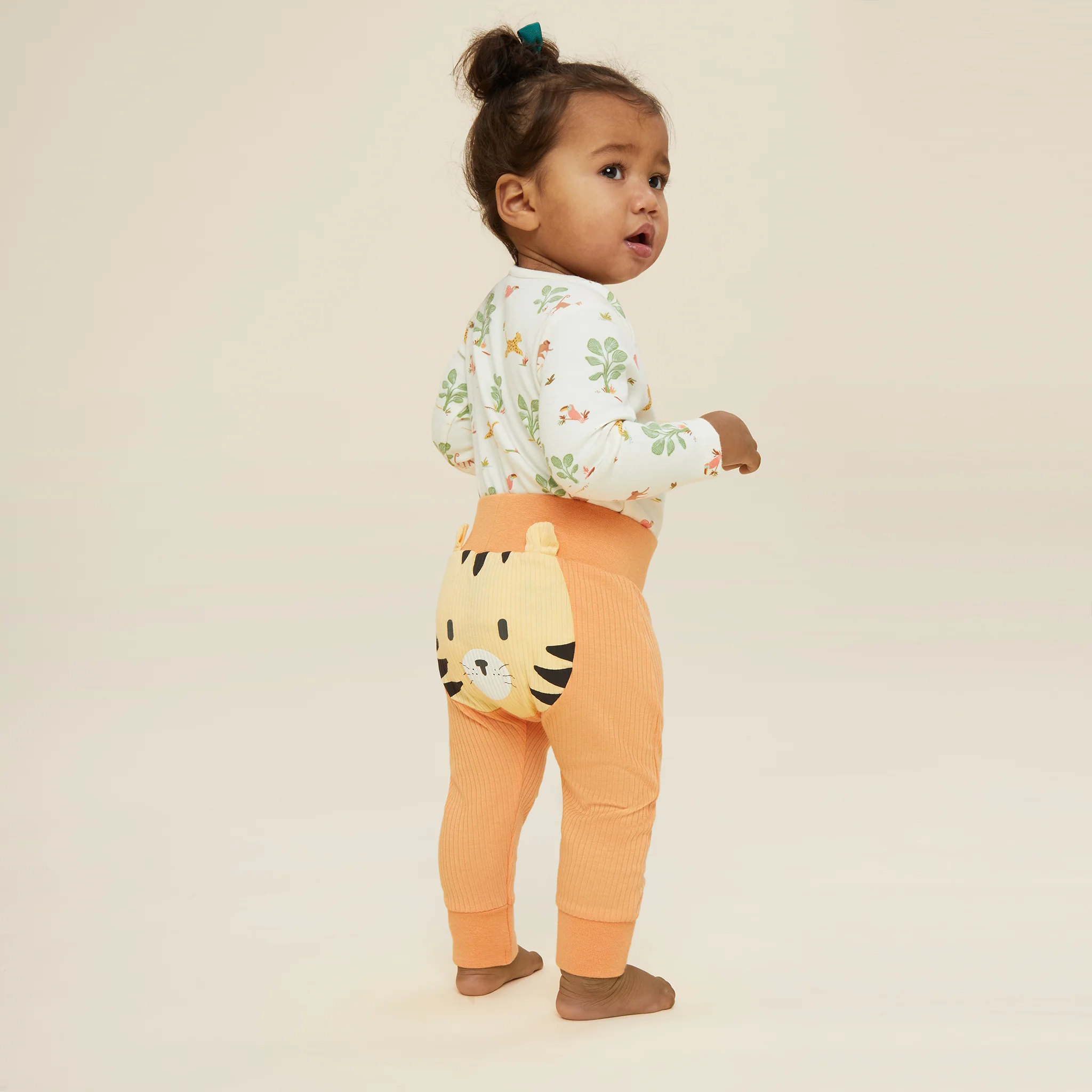 Tiger Ribbed Joggers - Image 5