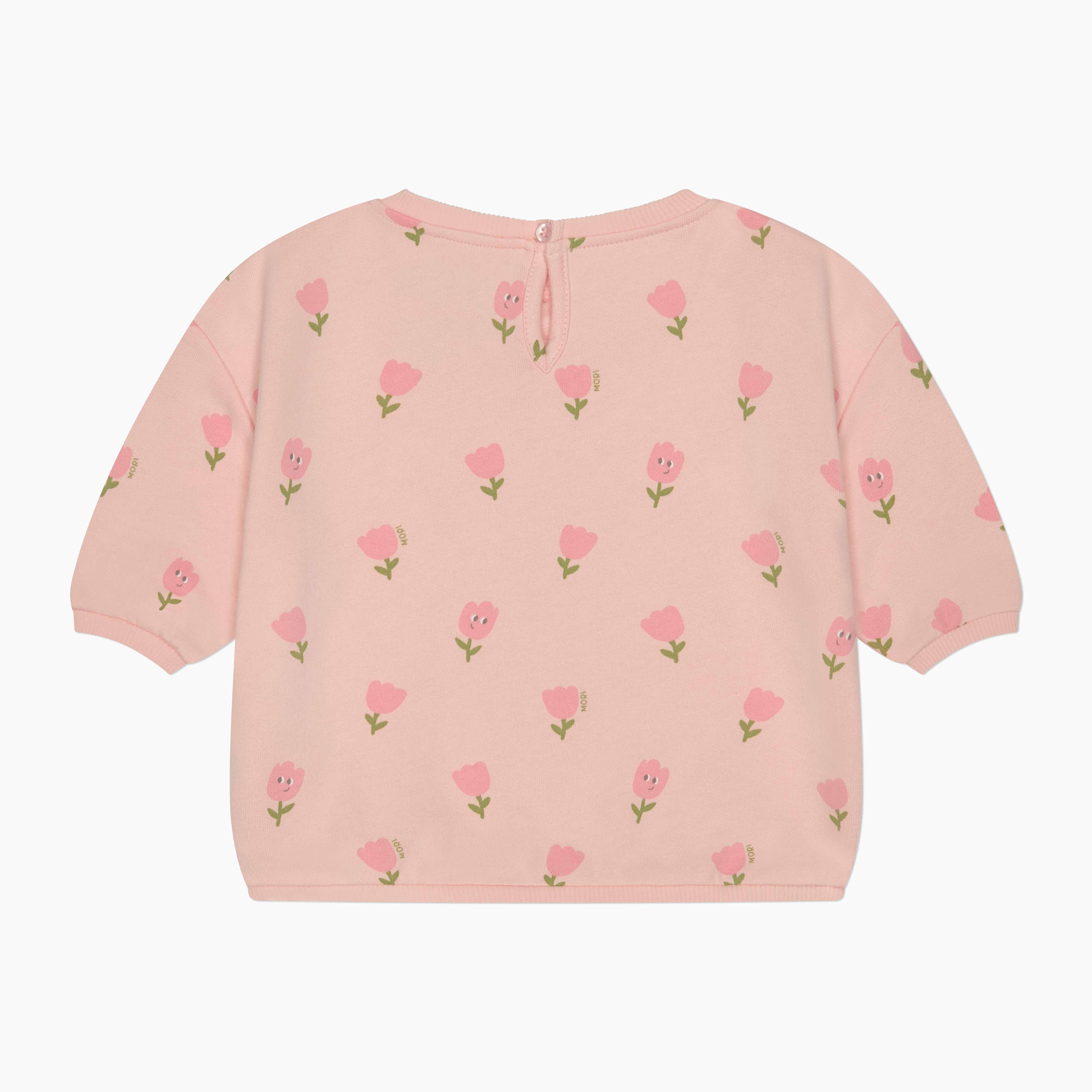 Tiny Tulips Oversized Sweatshirt - Image 4