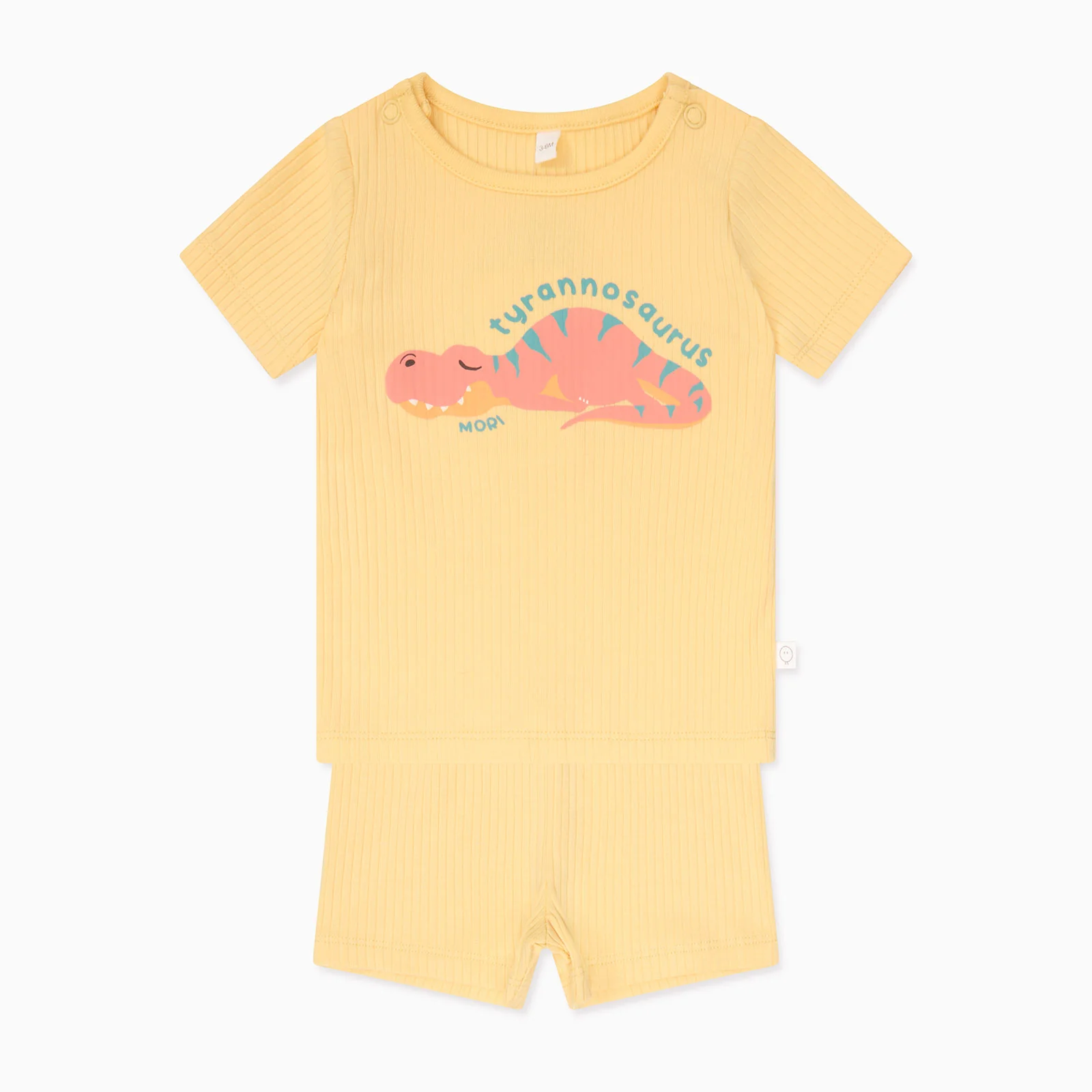 Tyrannosaurus Ribbed T-Shirt & Shorts outfit