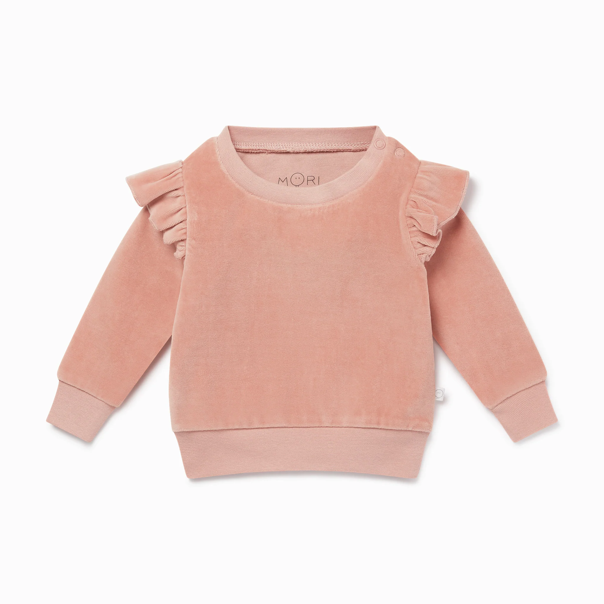 Velour Frill Sweatshirt & Joggers Outfit - Image 3