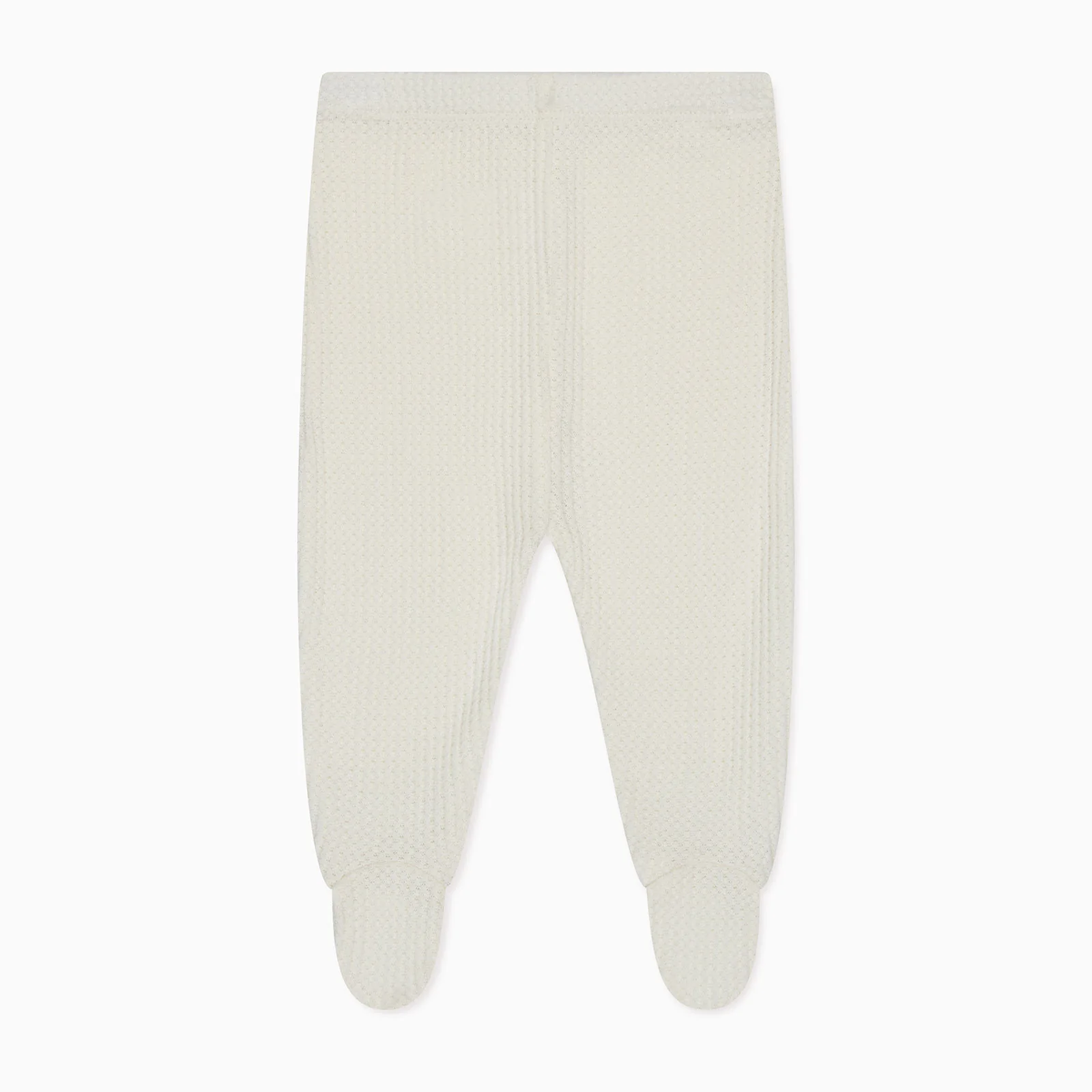 Waffle Cardigan & Footed Leggings Outfit - Image 6