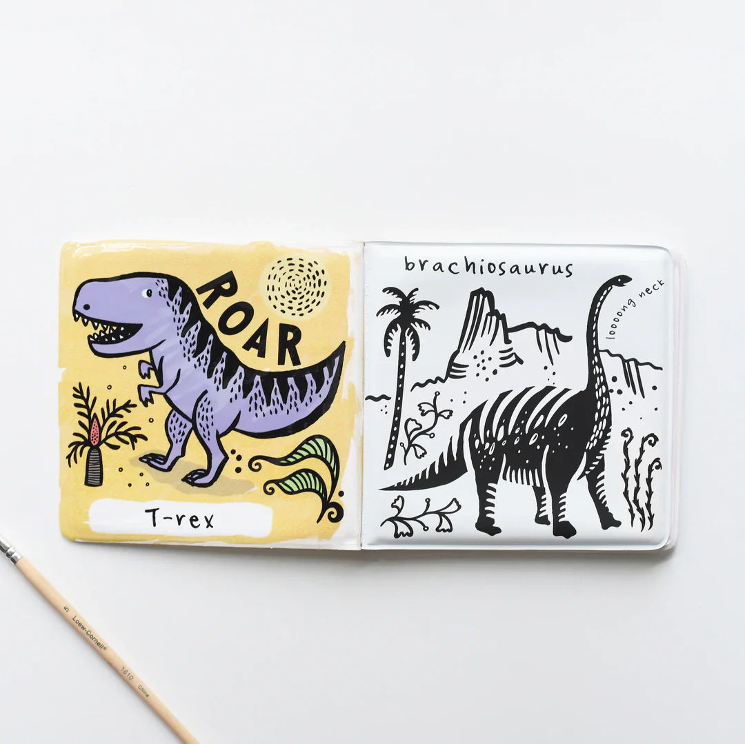 Wee Gallery Dinosaur Bath Book - Image 3