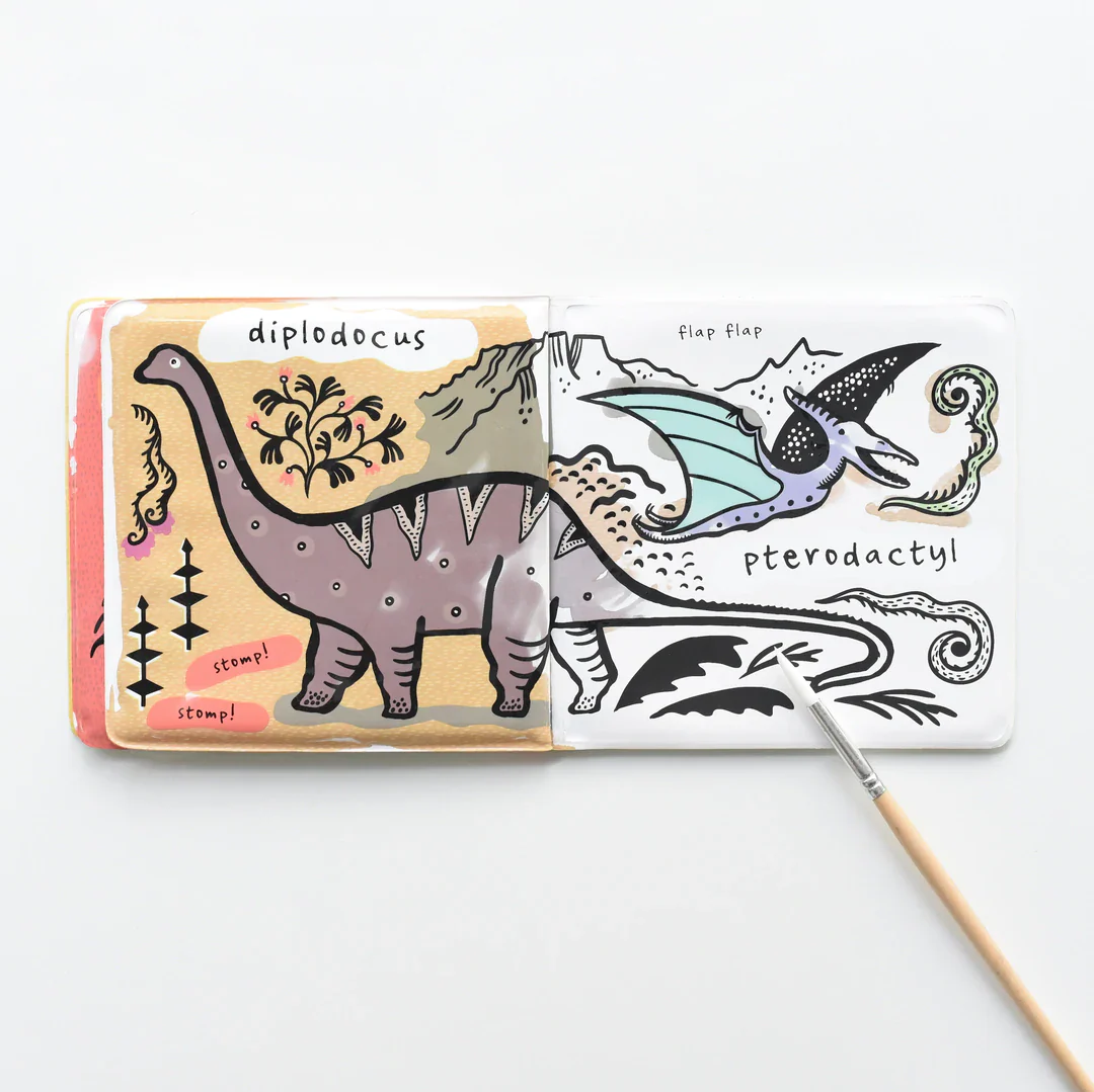 Wee Gallery Dinosaur Bath Book - Image 4