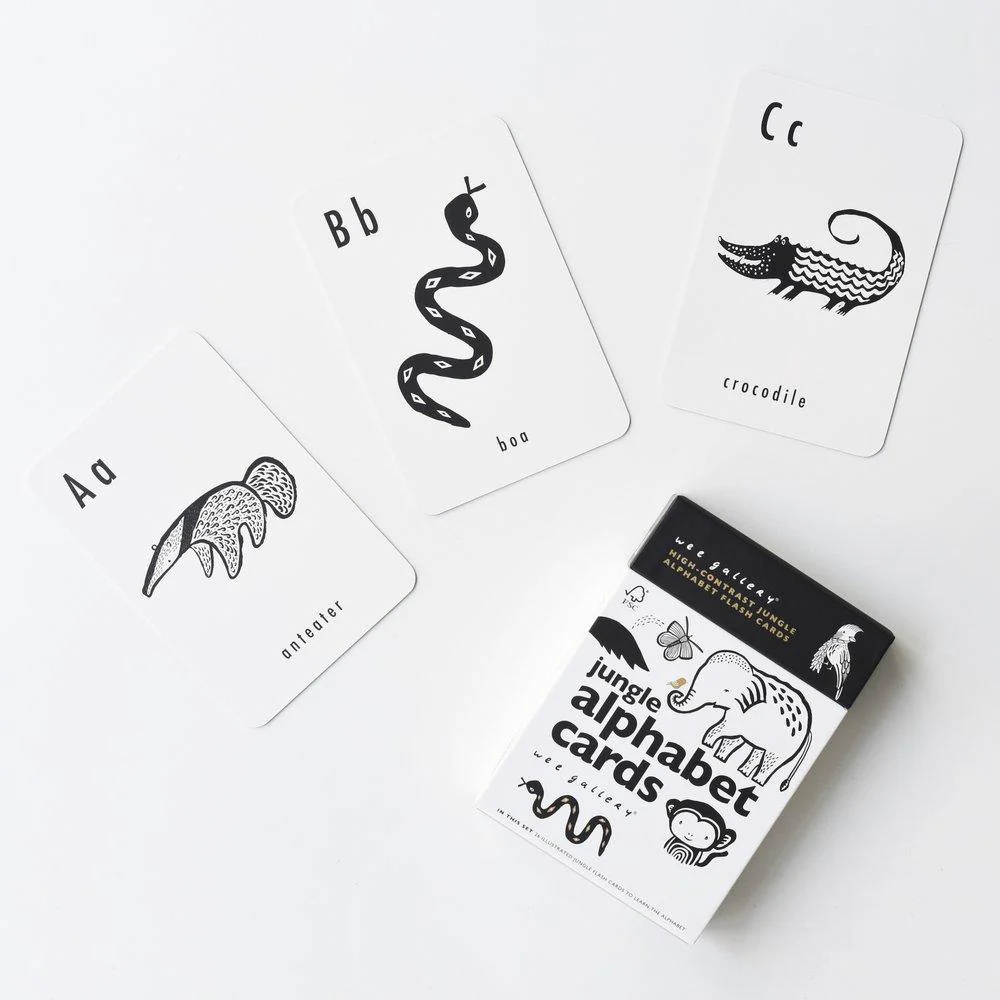 Wee Gallery Jungle Alphabet Cards - Image 2