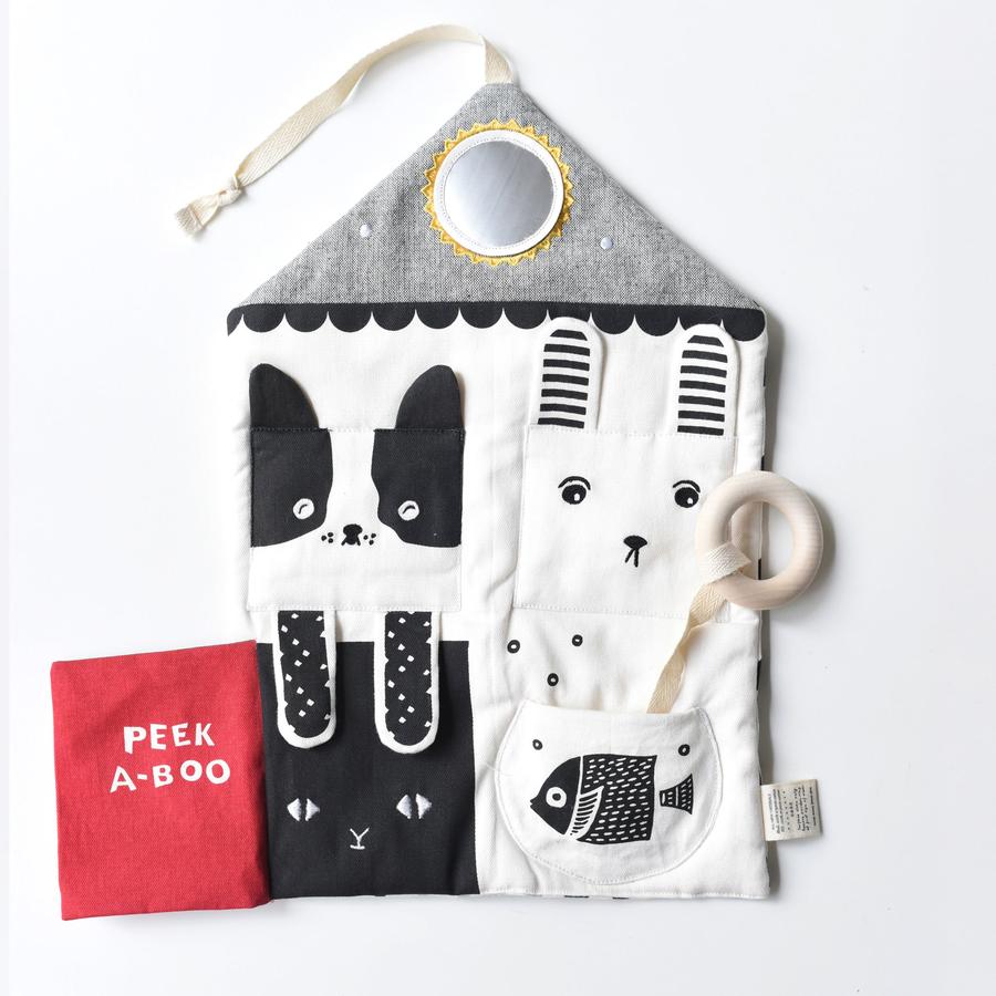 Wee Gallery Organic Cotton Peekaboo Pets Activity Pad - Image 3