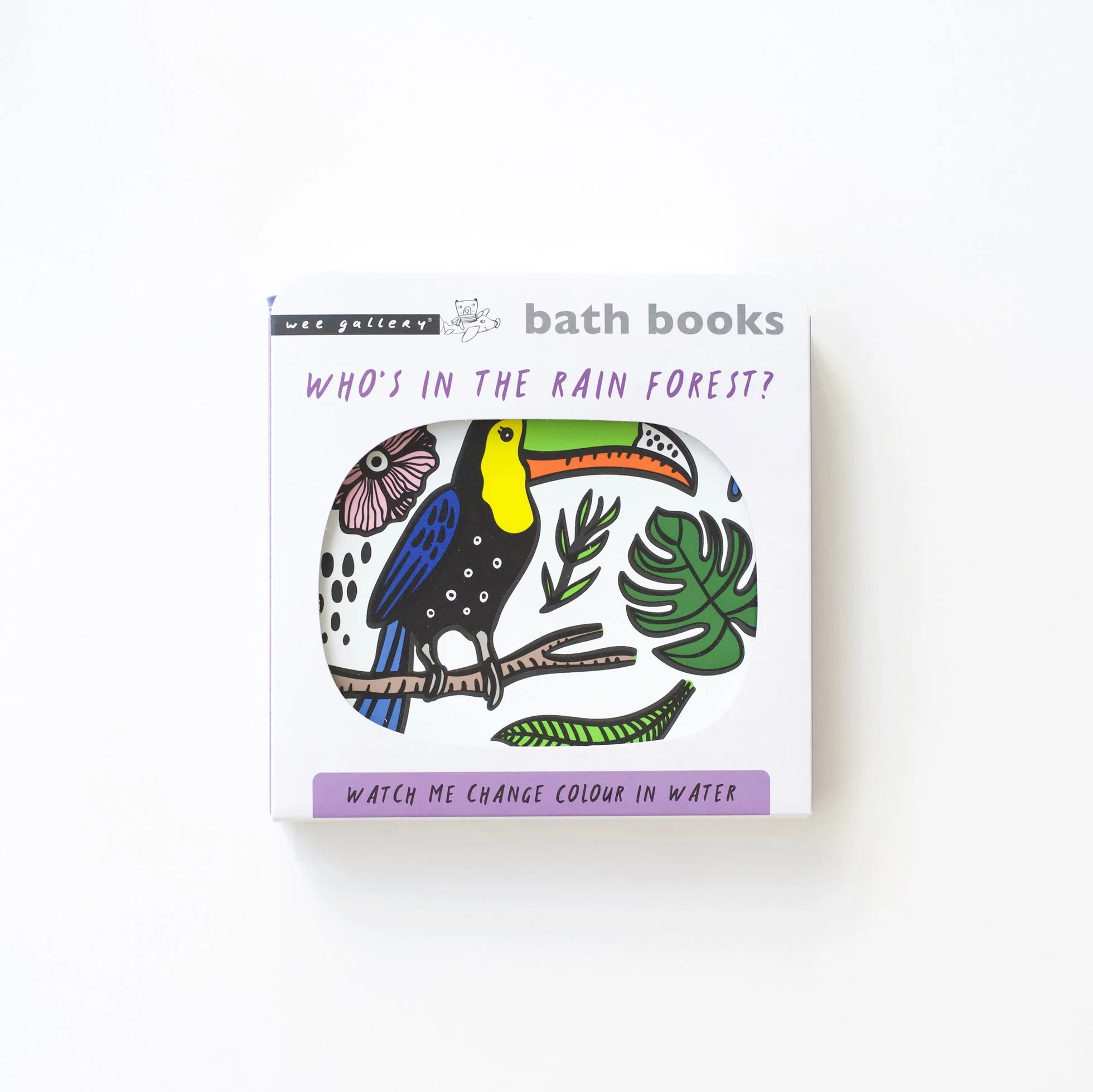 Wee Gallery Rainforest Bath Book - Image 2