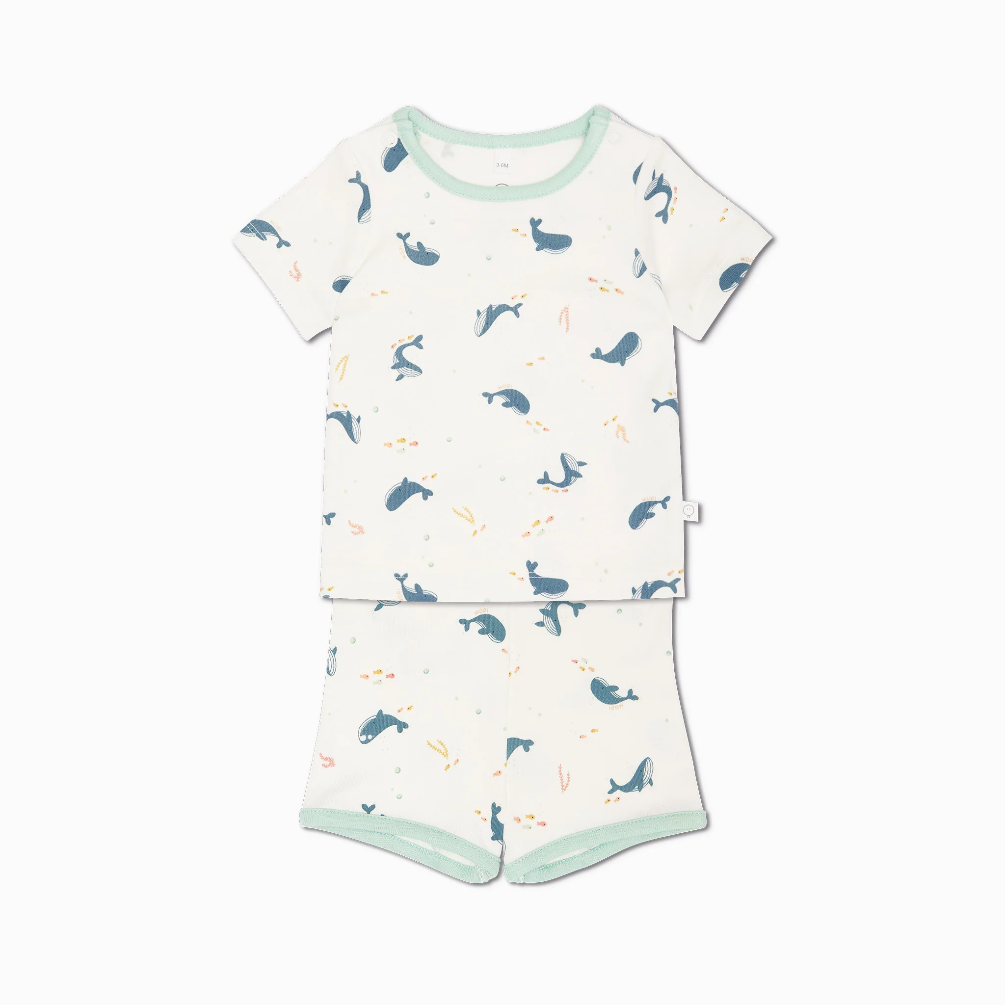 Whale Print Summer Pyjamas