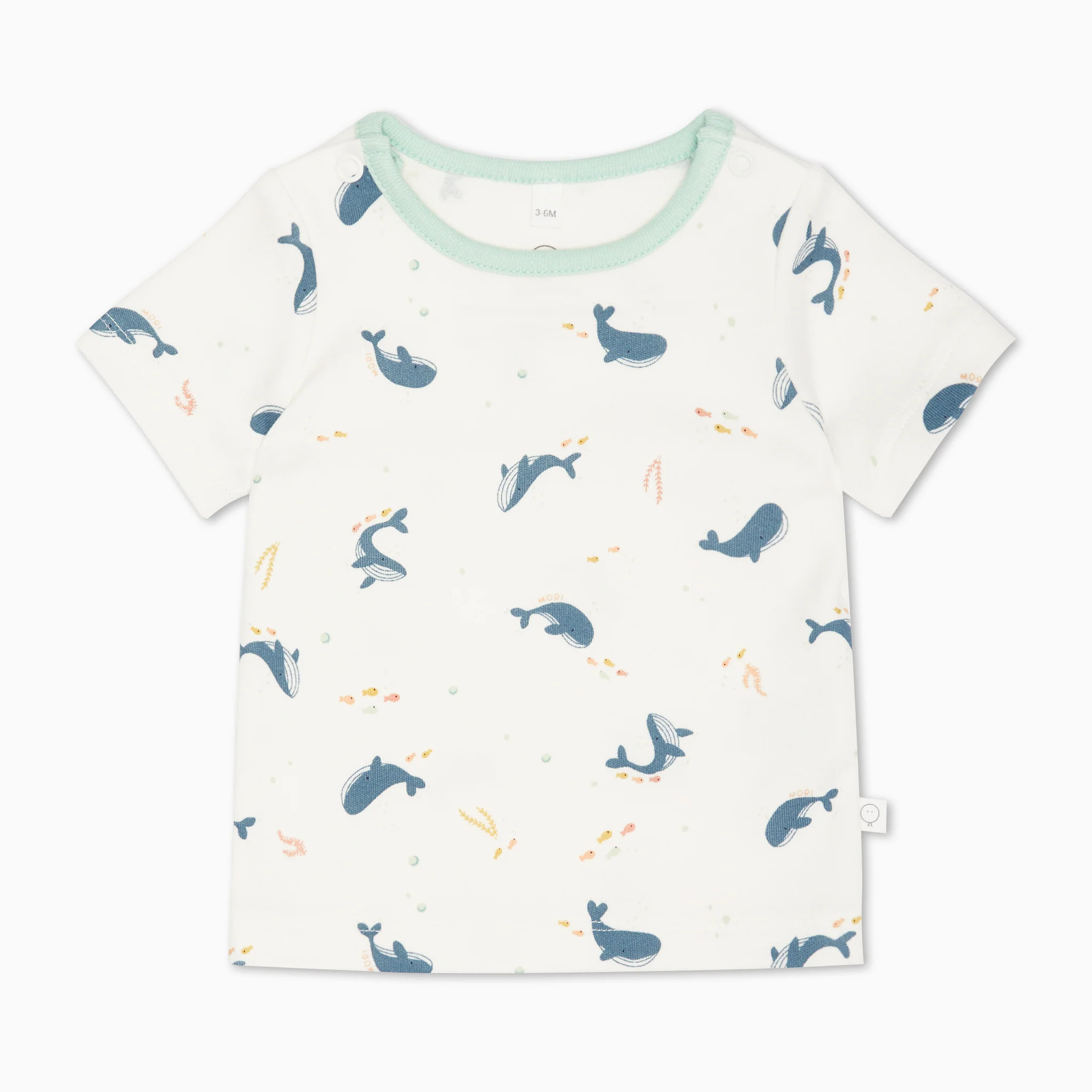 Whale Print Summer Pyjamas - Image 3
