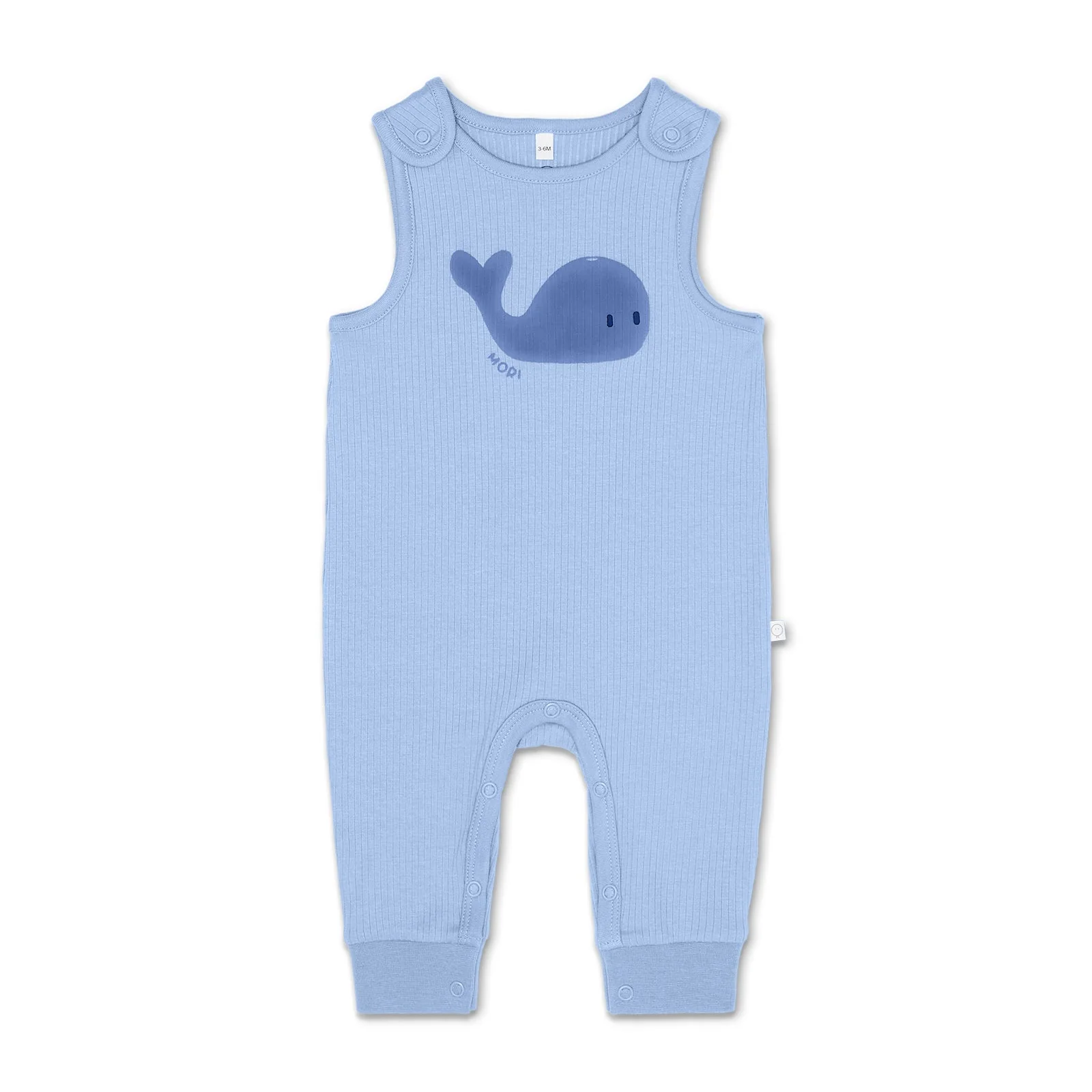 Whale Ribbed Dungarees