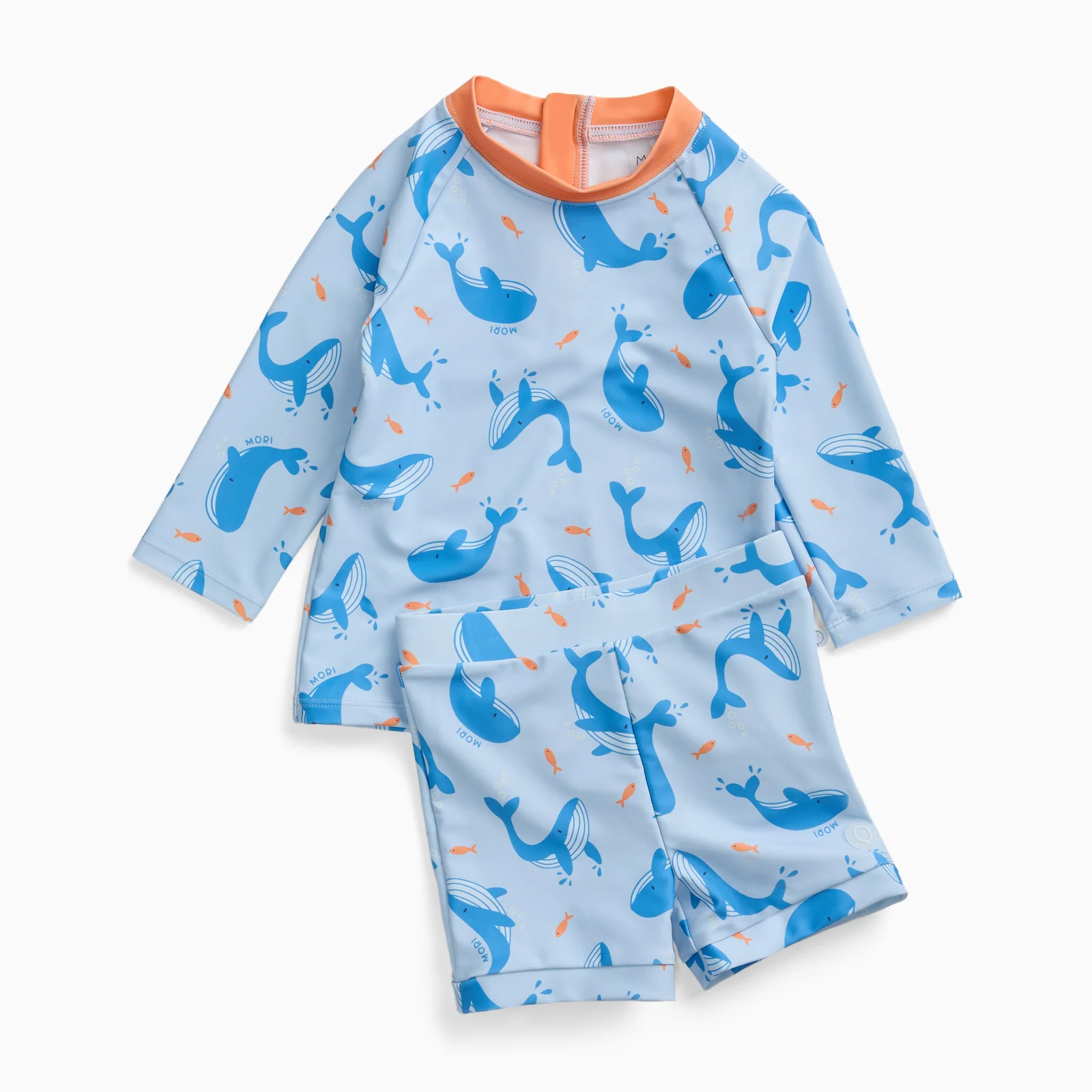 Whale Song Rash Vest & Swim Shorts - Image 2