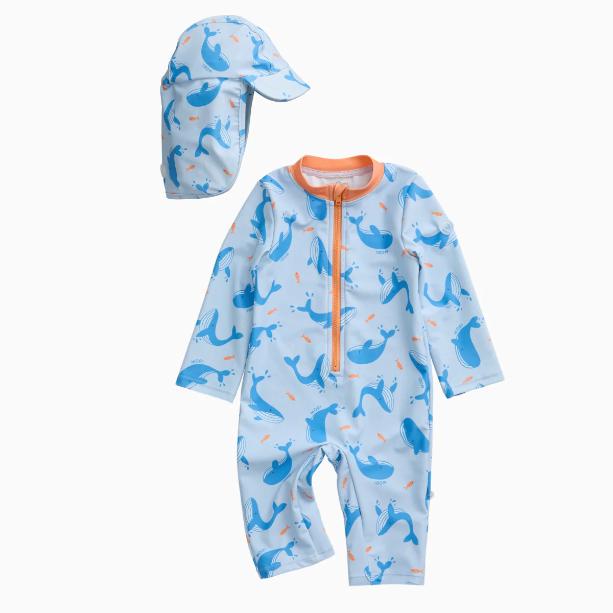 Whale Song Sunsafe Swimsuit & Hat