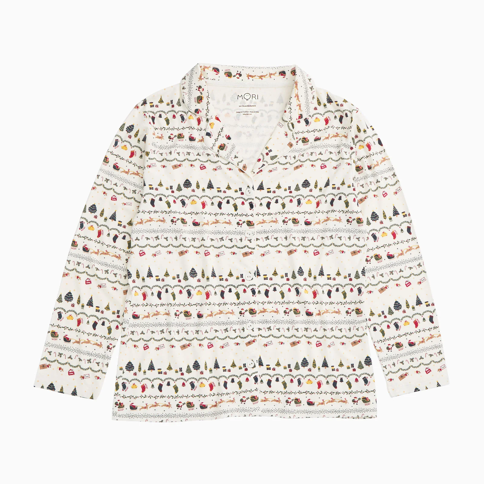 Women's Christmas Fairisle Pyjamas - Image 3