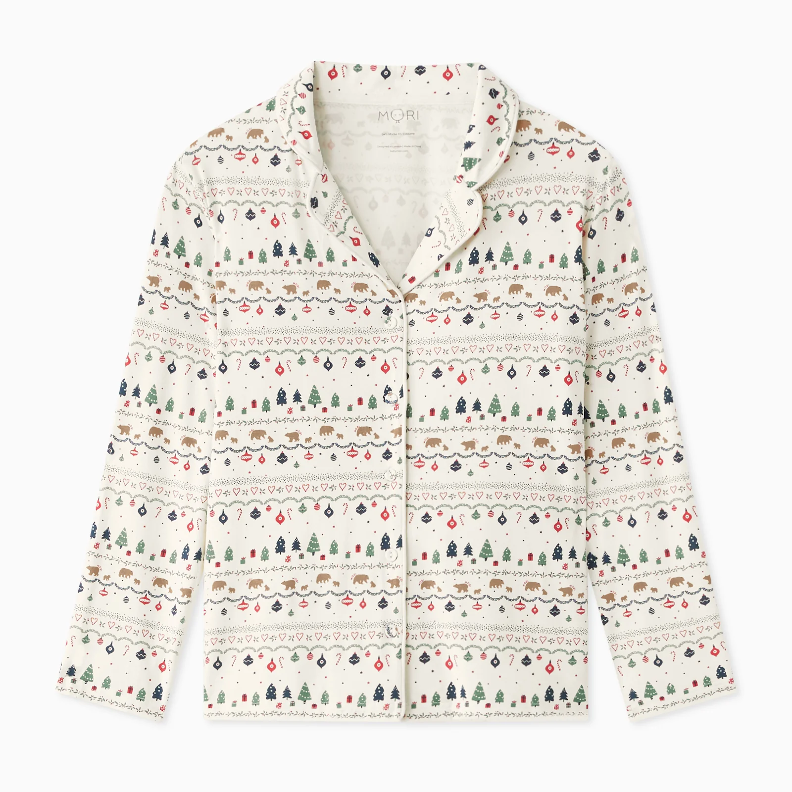 Women's Festive Fair Isle Pyjamas - Image 3