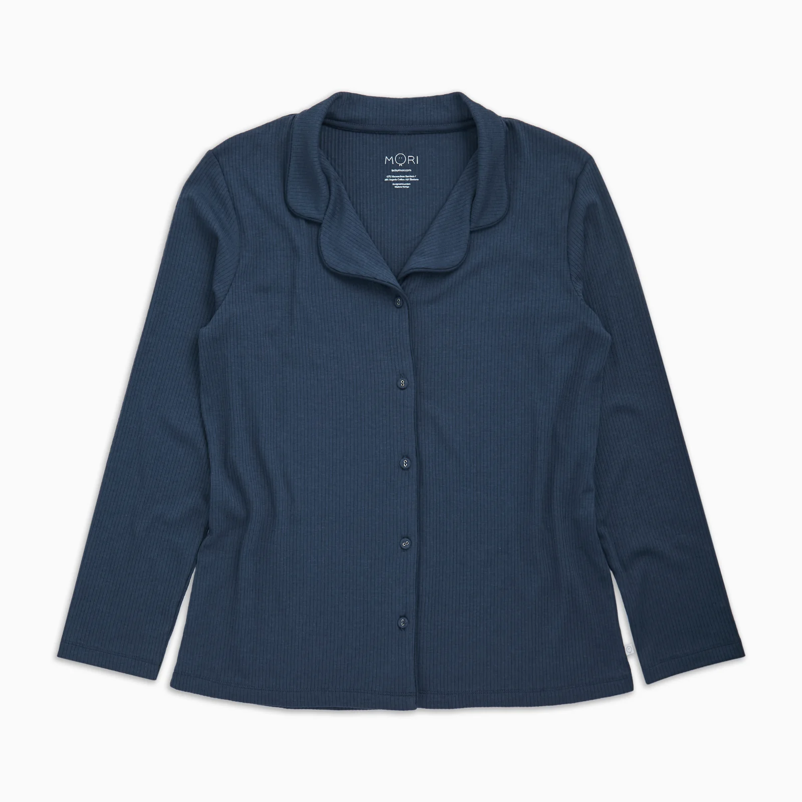 Women's Ribbed Collared Pyjamas - Image 3