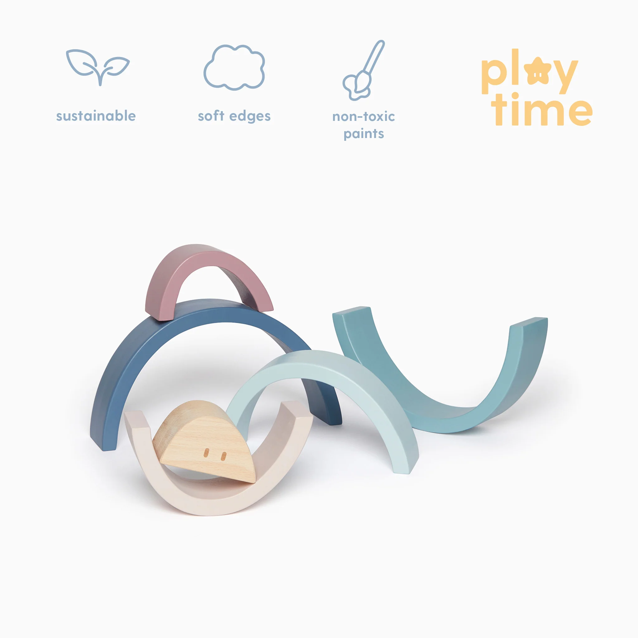 Wooden Baby Toys Gift Set - Image 5