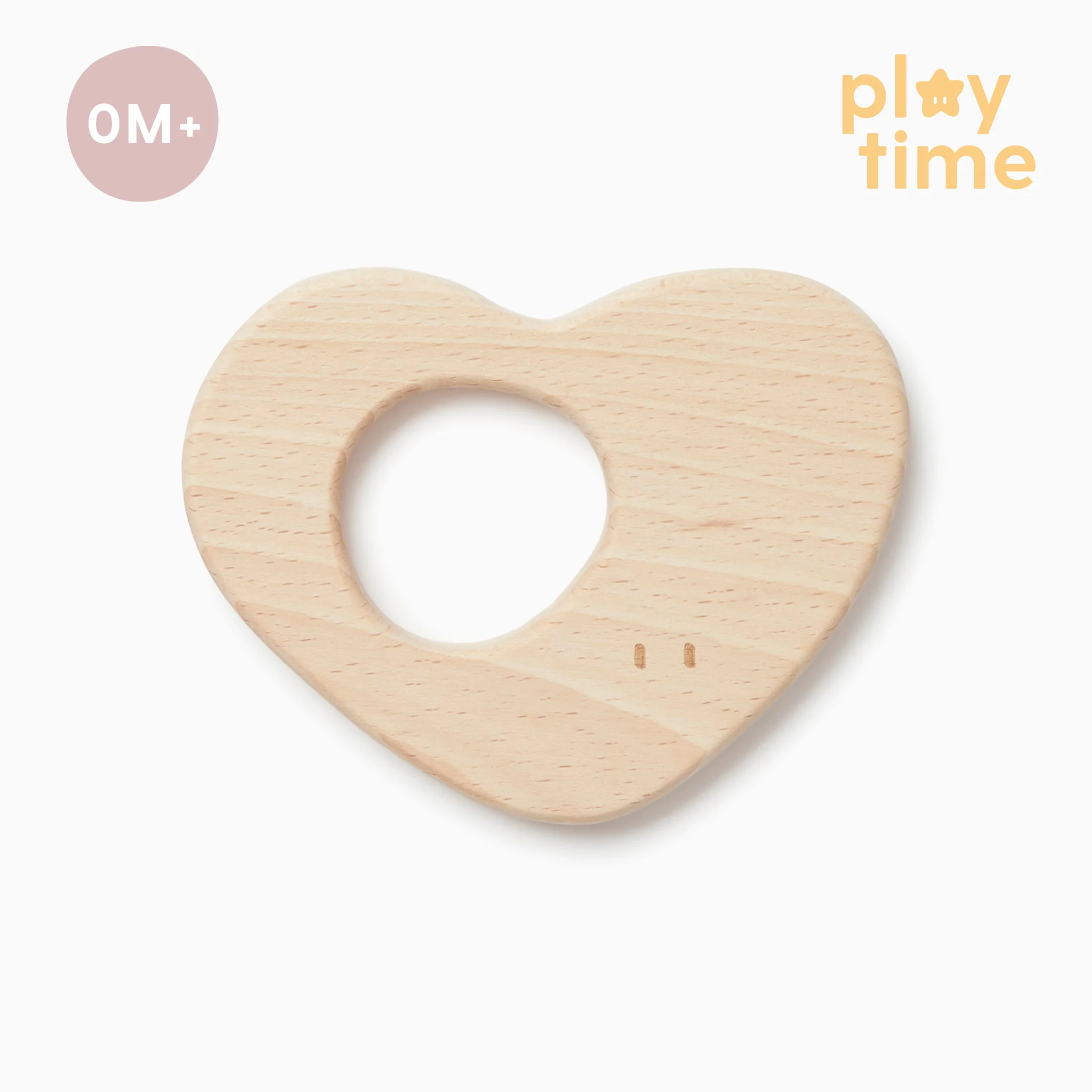 Wooden Heart Teether - Image 4