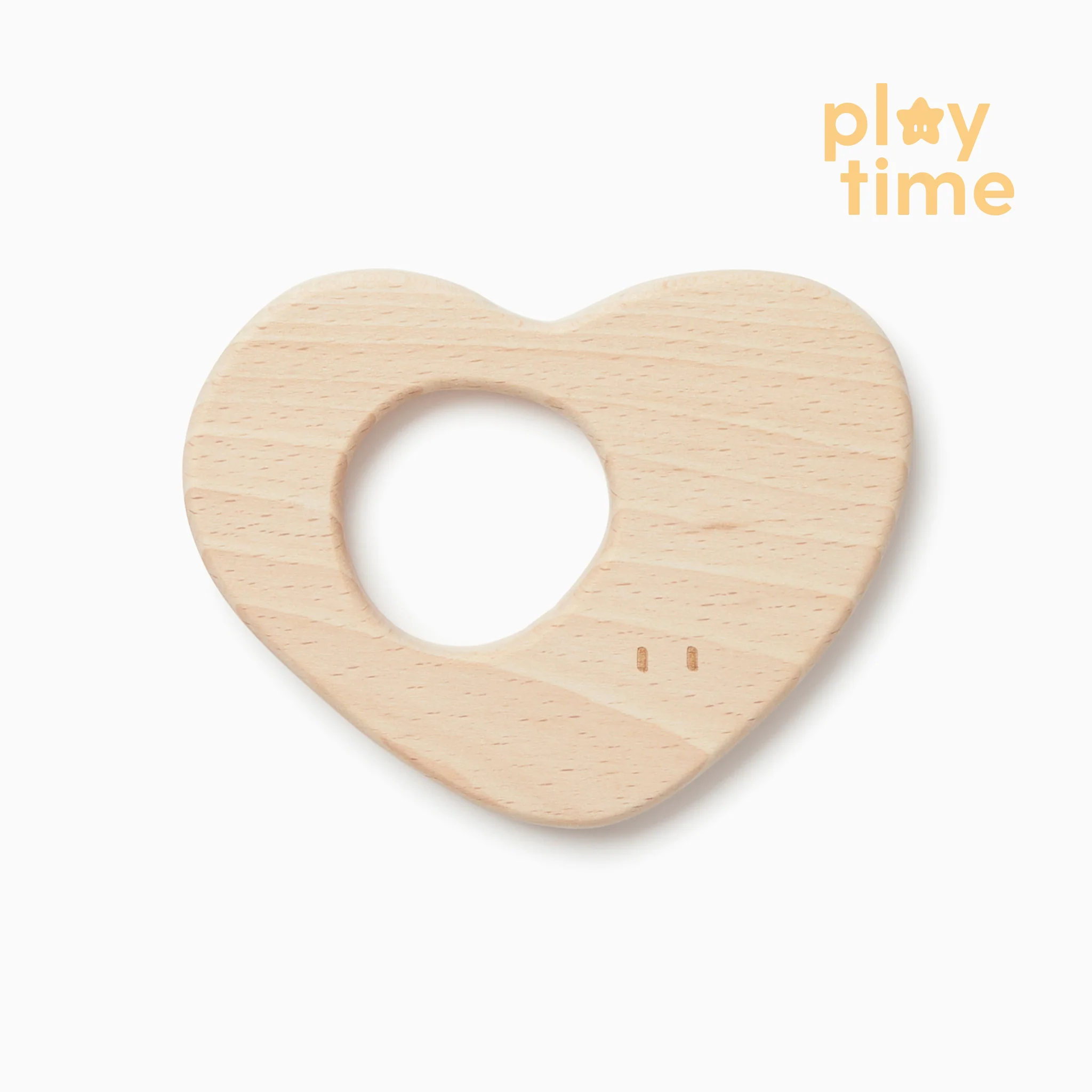 Wooden Heart Teether - Image 5