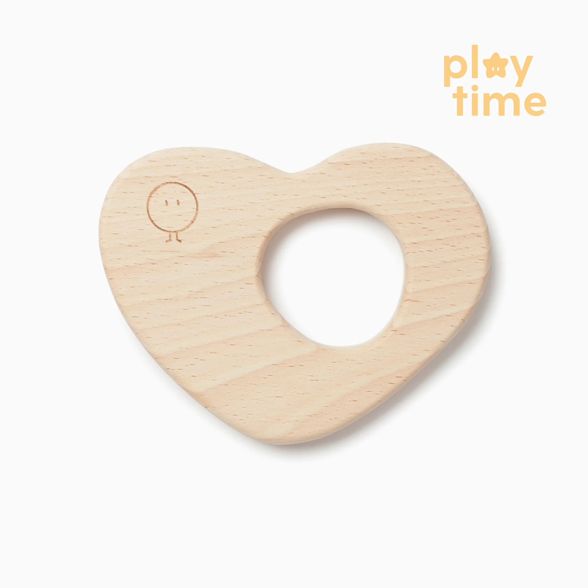 Wooden Heart Teether - Image 6