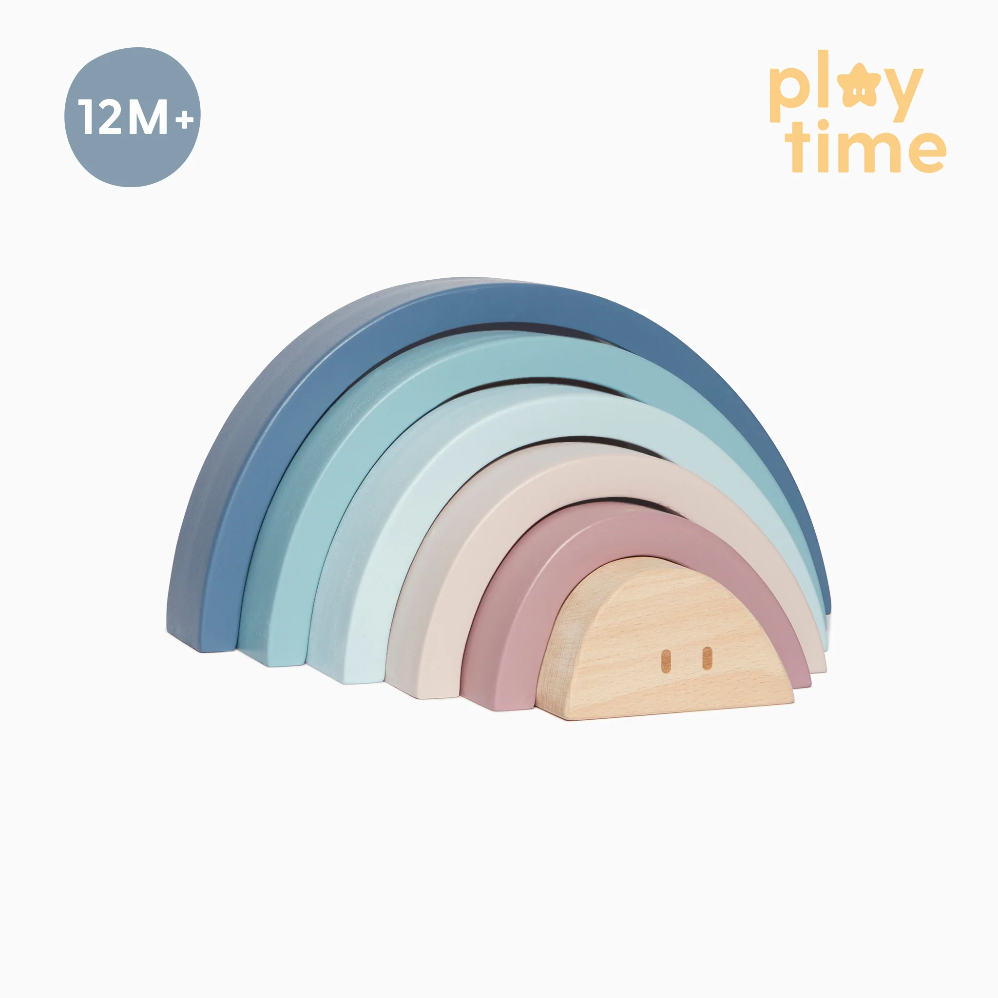 Wooden Rainbow Stacker - Image 5