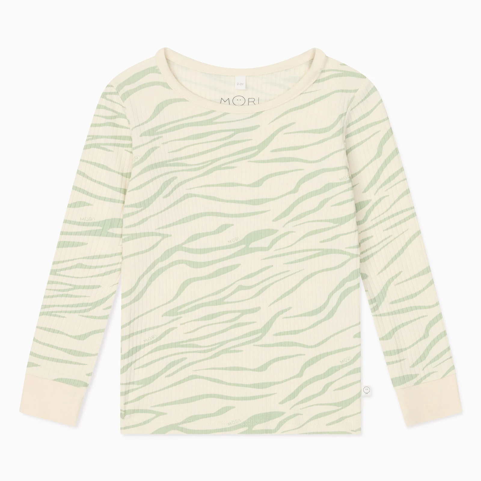 Zebra Stripe Ribbed Pyjamas - Image 5