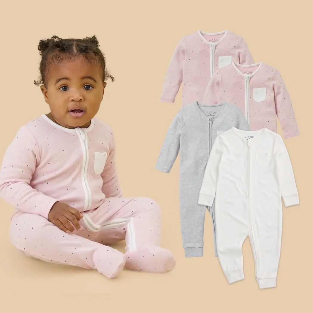 Clever Zip Sleepsuit 4 Pack - Image 11