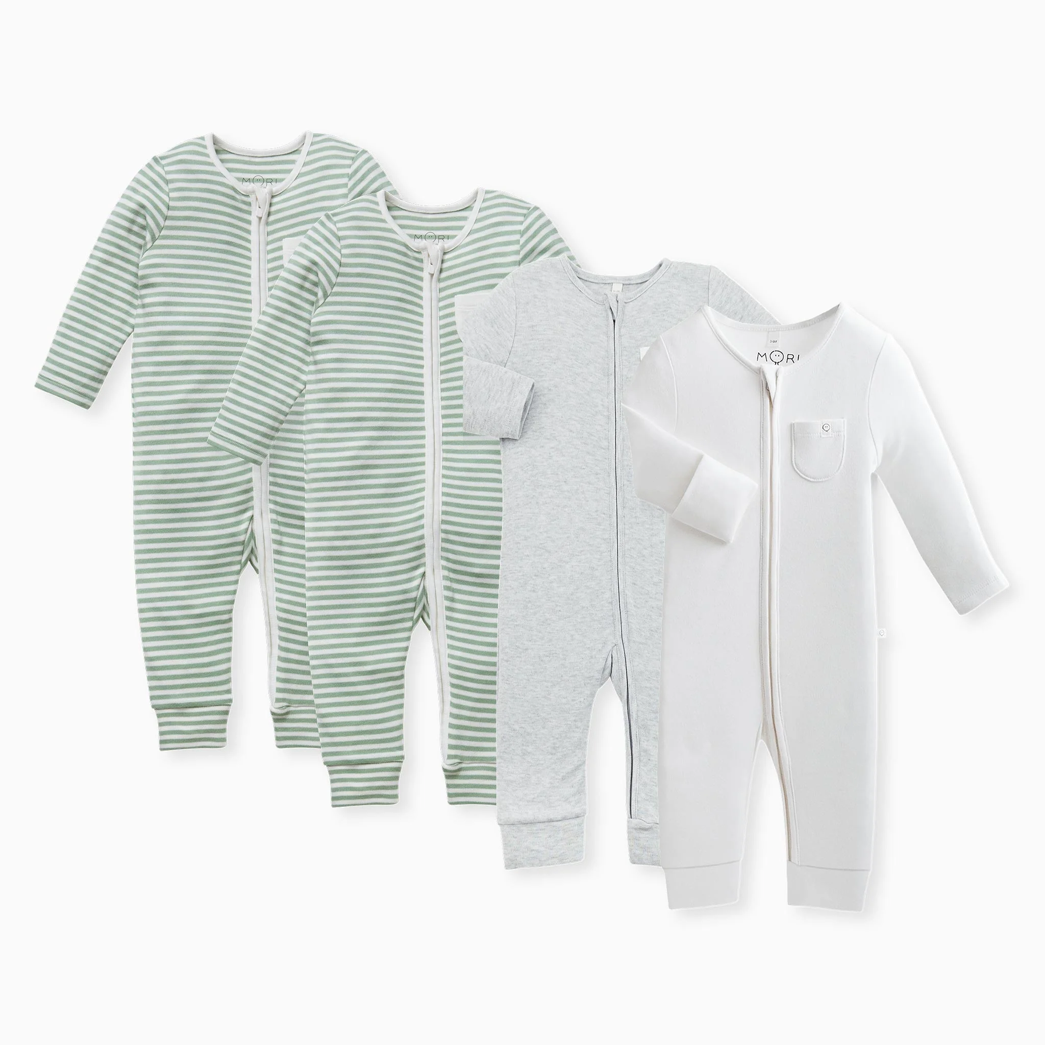 Clever Zip Sleepsuit 4 Pack - Image 18