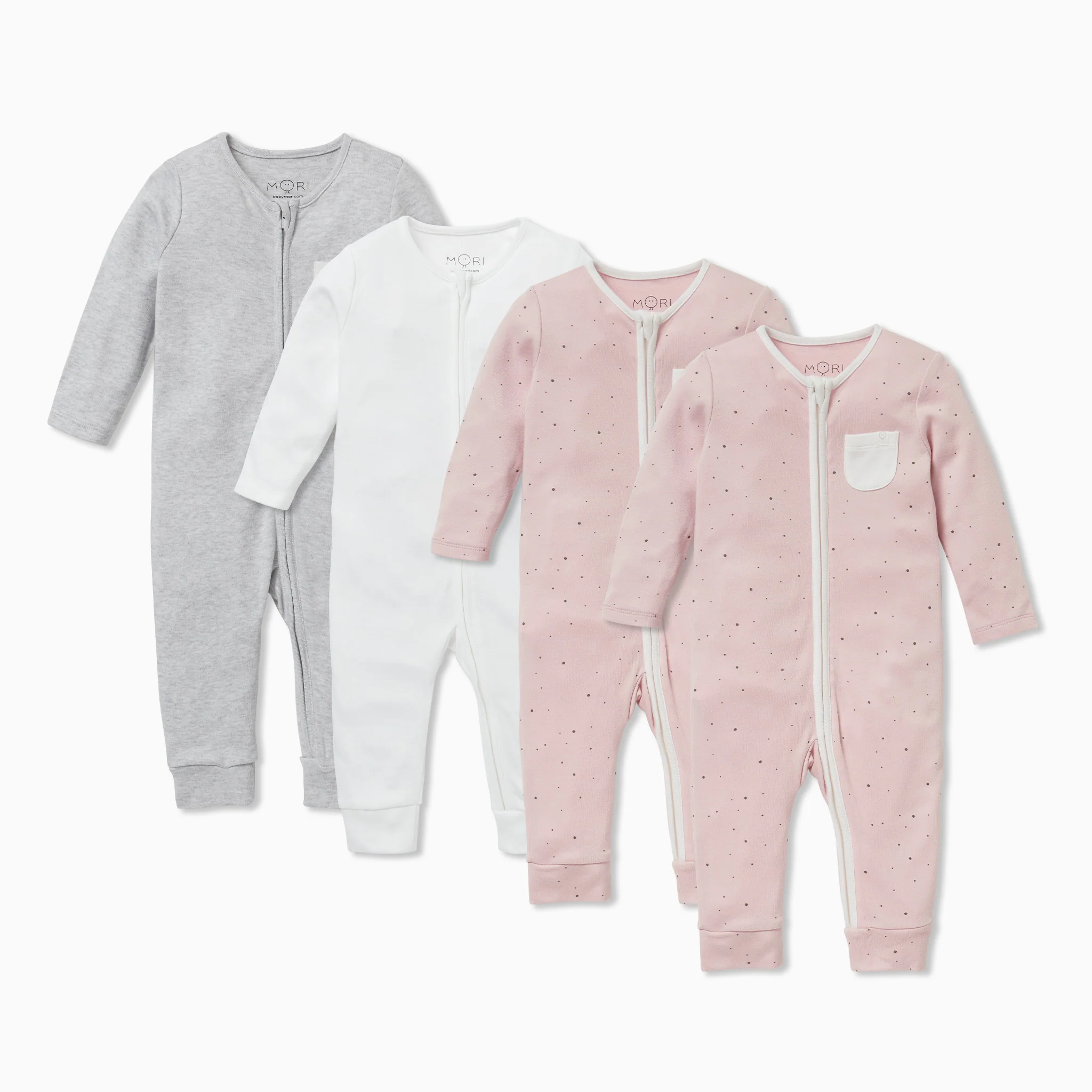 Clever Zip Sleepsuit 4 Pack - Image 4