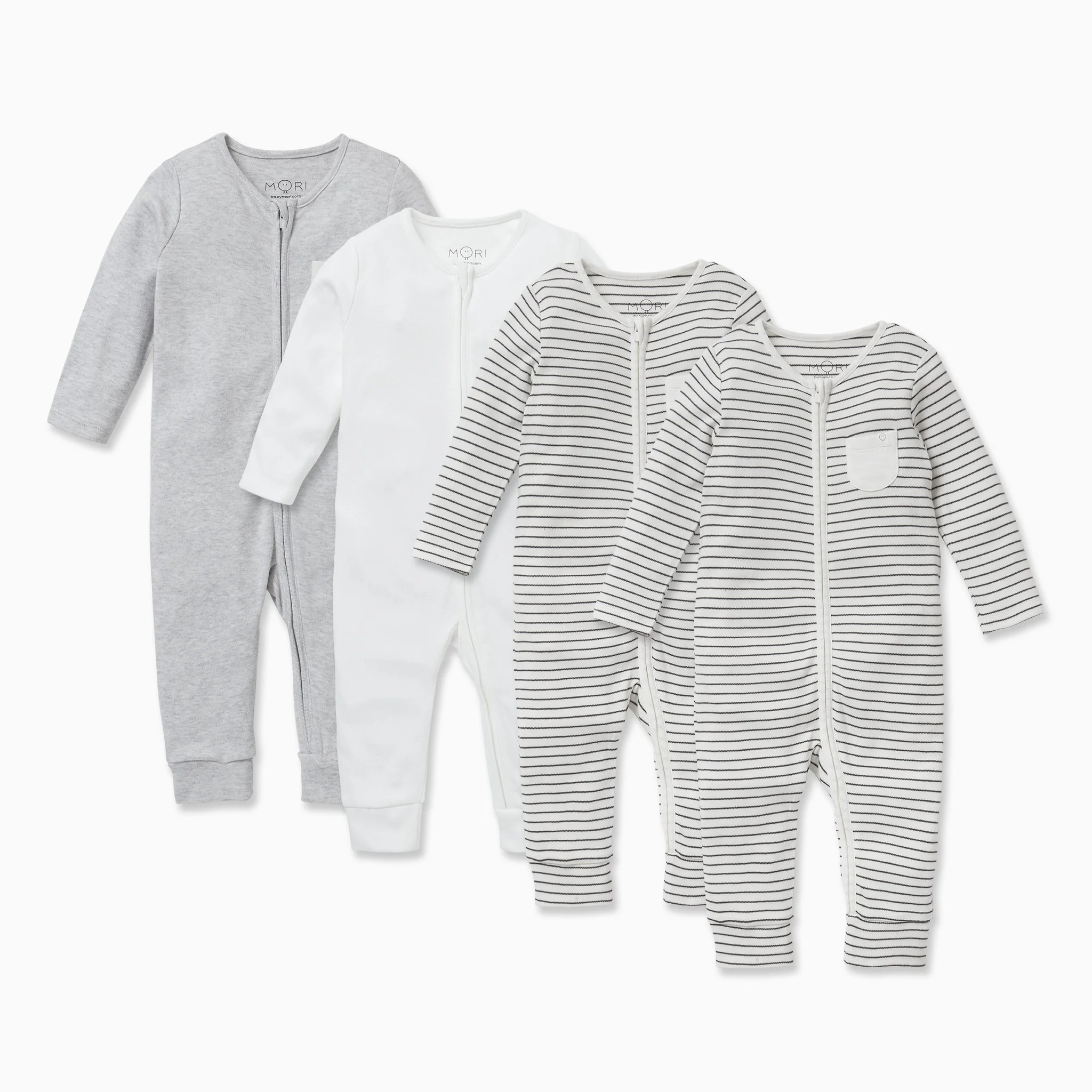 Clever Zip Sleepsuit 4 Pack - Image 8